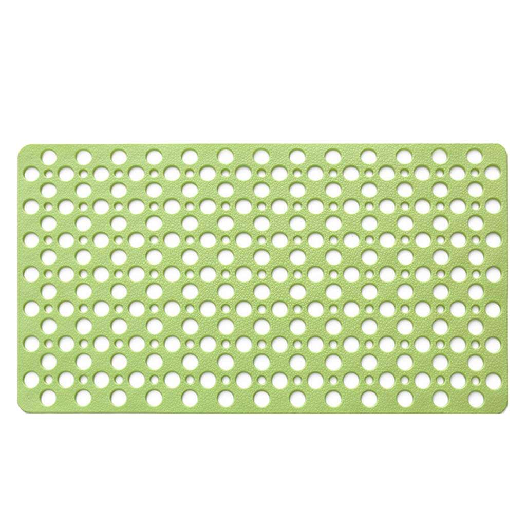 Elegant Essence Non-Slip Bathroom Shower Mat Suction Cup Bathtub Mat Kitchen Mat Green 2