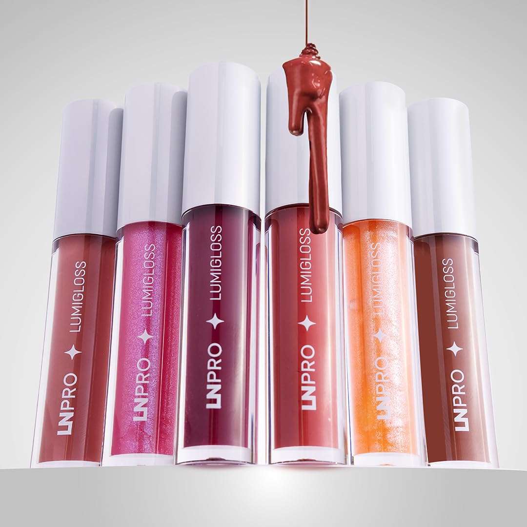 LN PRO LumiGloss Lip Gloss 107 Soft Rose – 3.2ml | High Shine, Long-Lasting, Moisturizing & Non-Sticky Lipgloss 3