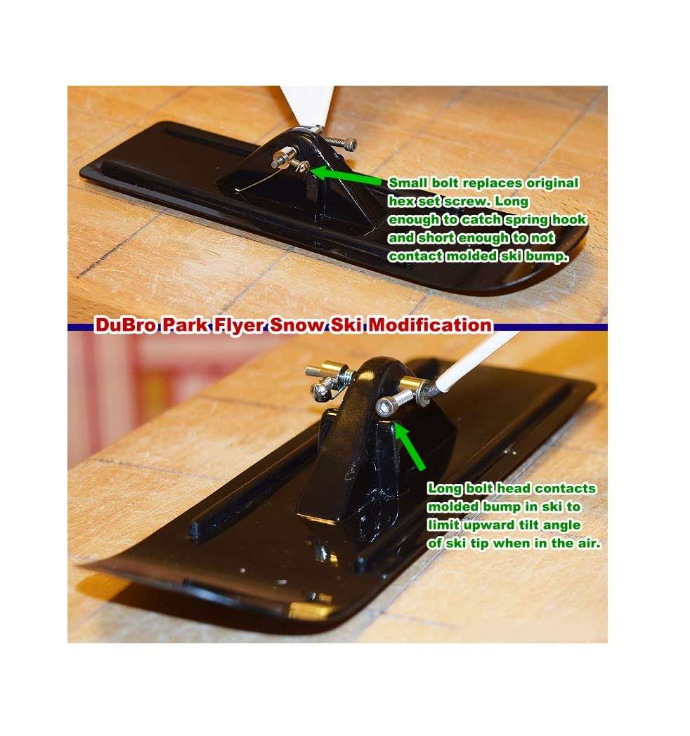 Du-Bro 830 Park Flyer Snow Ski 3