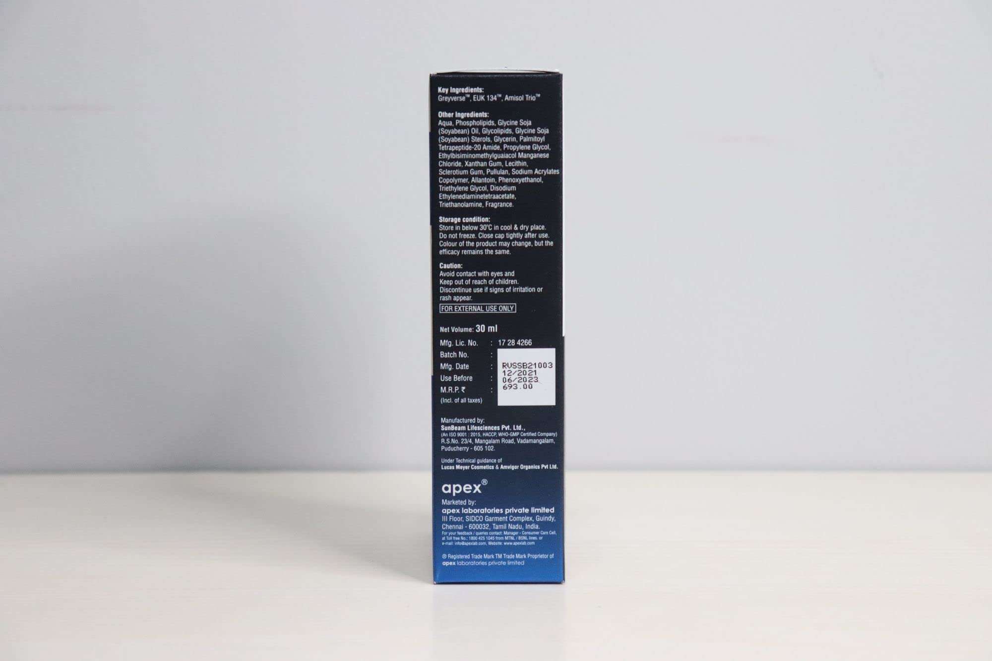 REVGREY HAIR SOLUTION 30ML 4