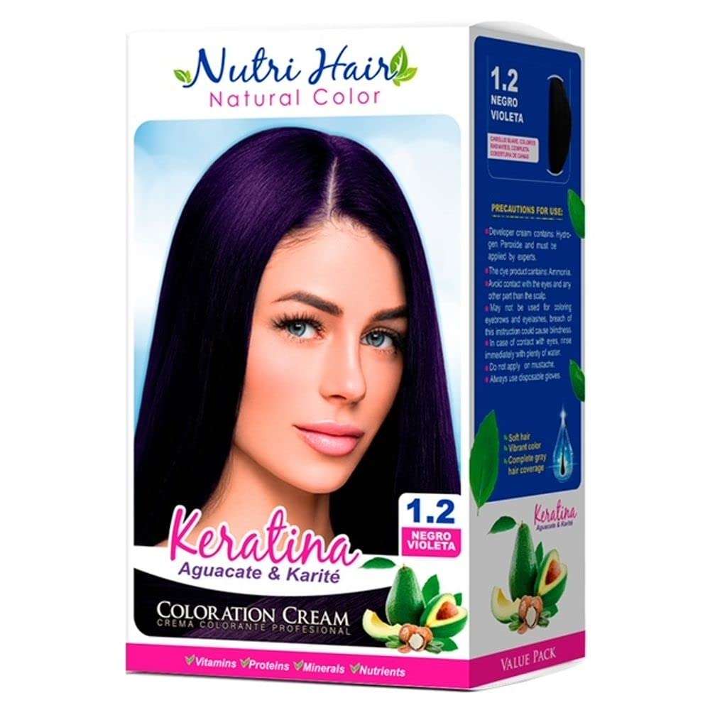 NUTRI HAIR TINTE 1.2 BLACK VIOLET