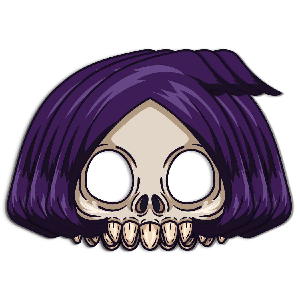 Festiko® Halloween Theme Eye Masks (42 Pcs), Halloween Theme Party Supplies, Return Gifts for Kids, Halloween Theme Party Items,Grip Reaper Eye Masks for Kids 1