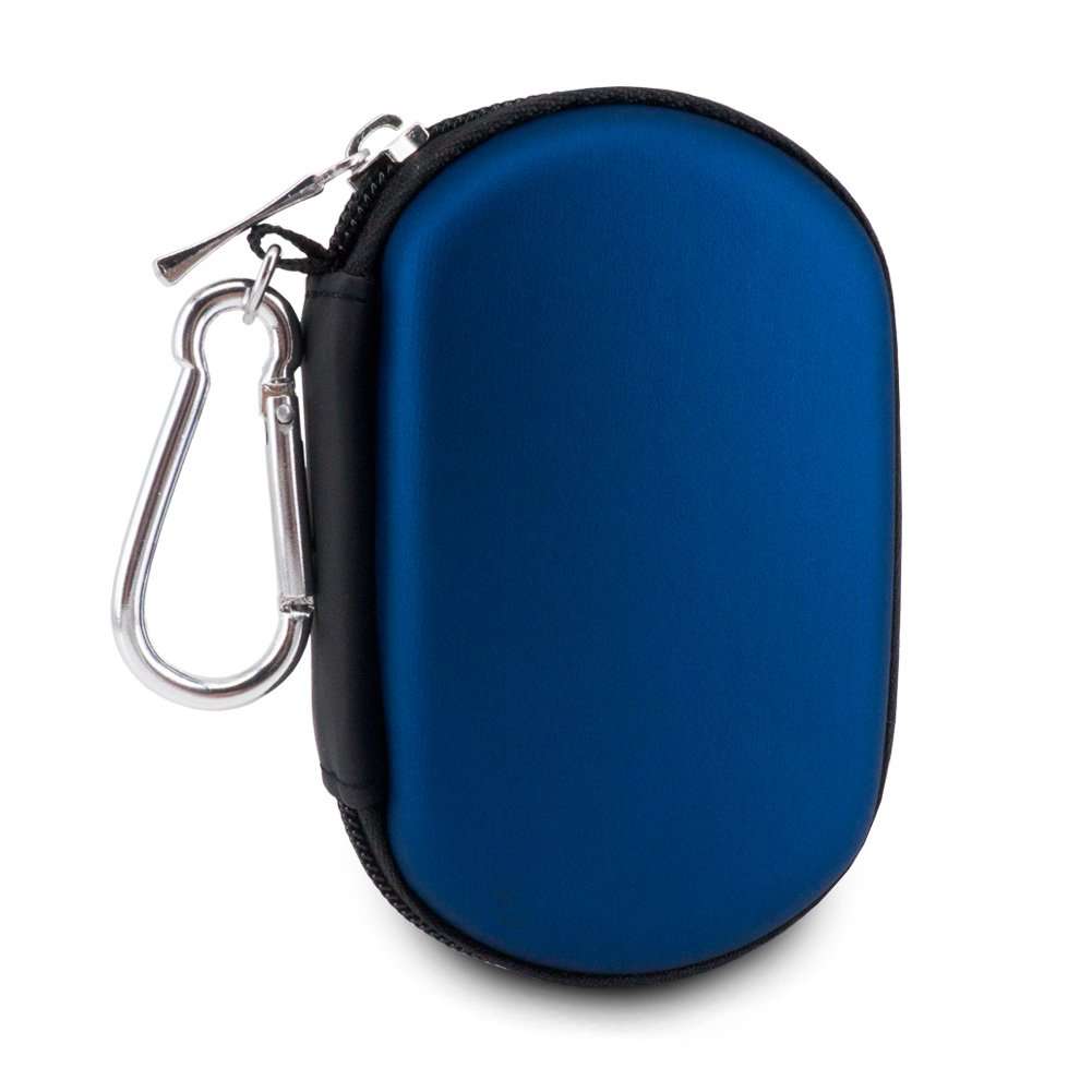 Wolven Universial Portable Waterproof Shockproof Electronic Accessories Organizer Holder/USB Flash Drive Case Bag - Blue 2