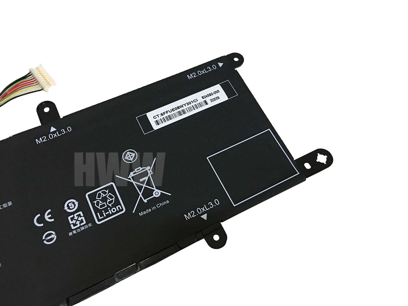 HWW New 7.6V 37Wh PO02XL Battery Compatible with HP Stream 11-R HSTNN-IB7G 824560-005 Series 3