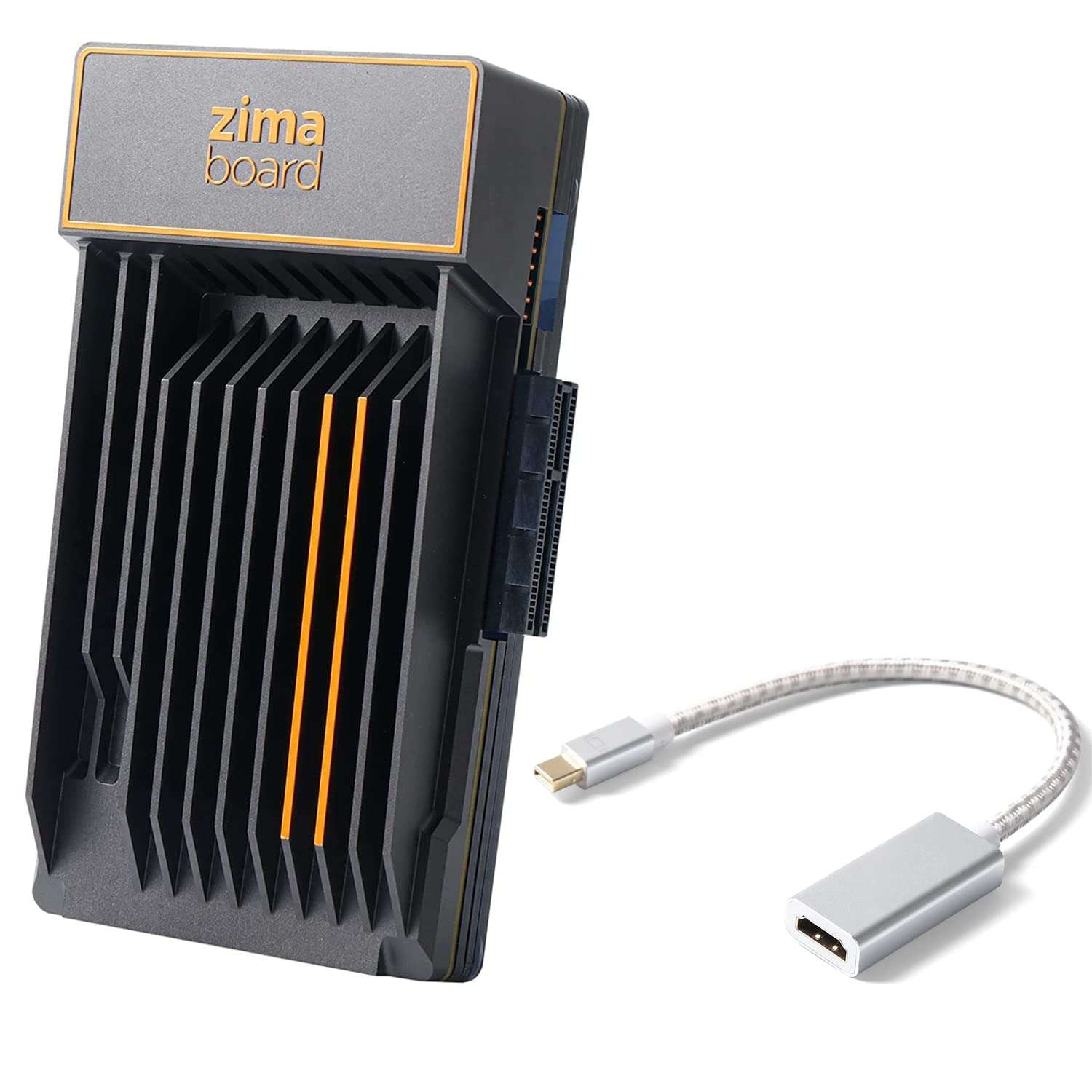zimaboard 832 Ready to Play Kit with Mini DisplayPort Male to HDMI Female Cable 1080P 3