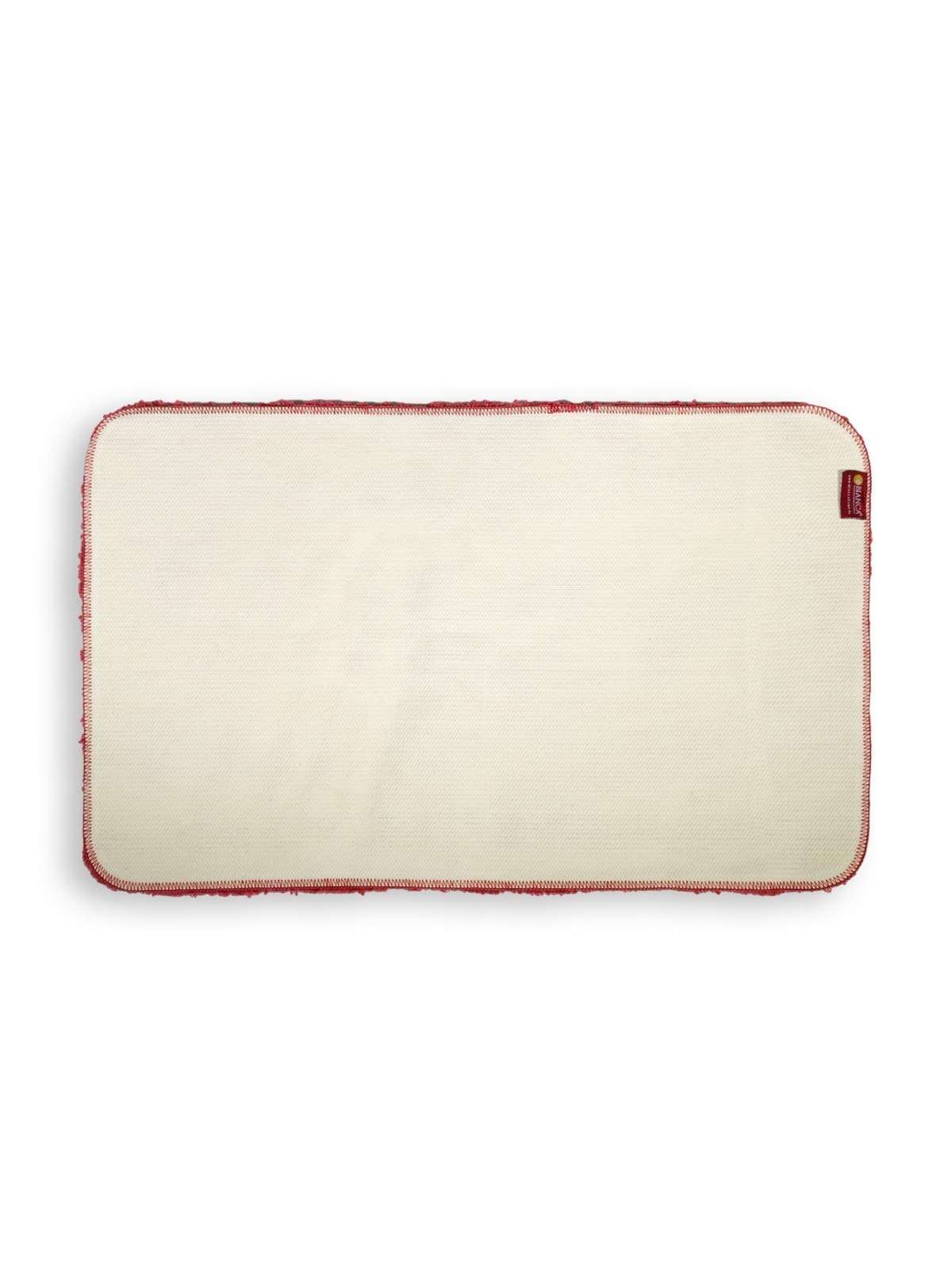 BIANCA Thick Ultra Soft Anti Slip Bath Mat -1pc Medium (Plush) | Bath Rug, Floor Mat, Suitable for Bathroom | with Super Water Absorbency & Quick Dry Technology Solid-red 6