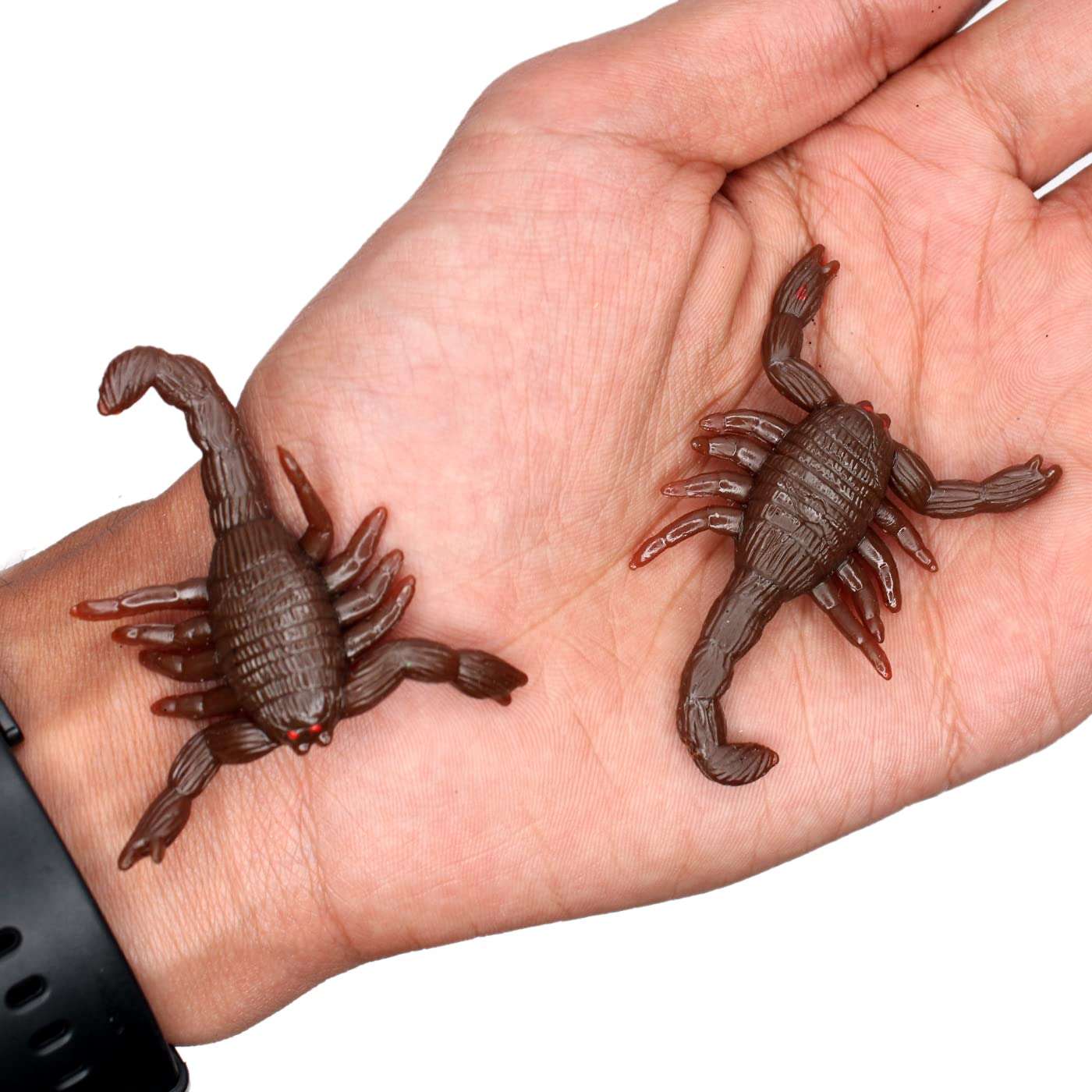 BOXO Set of 2 Pcs Rubber Scorpion Toy Prank Toy Tricky Toy for Kids and Adults 5