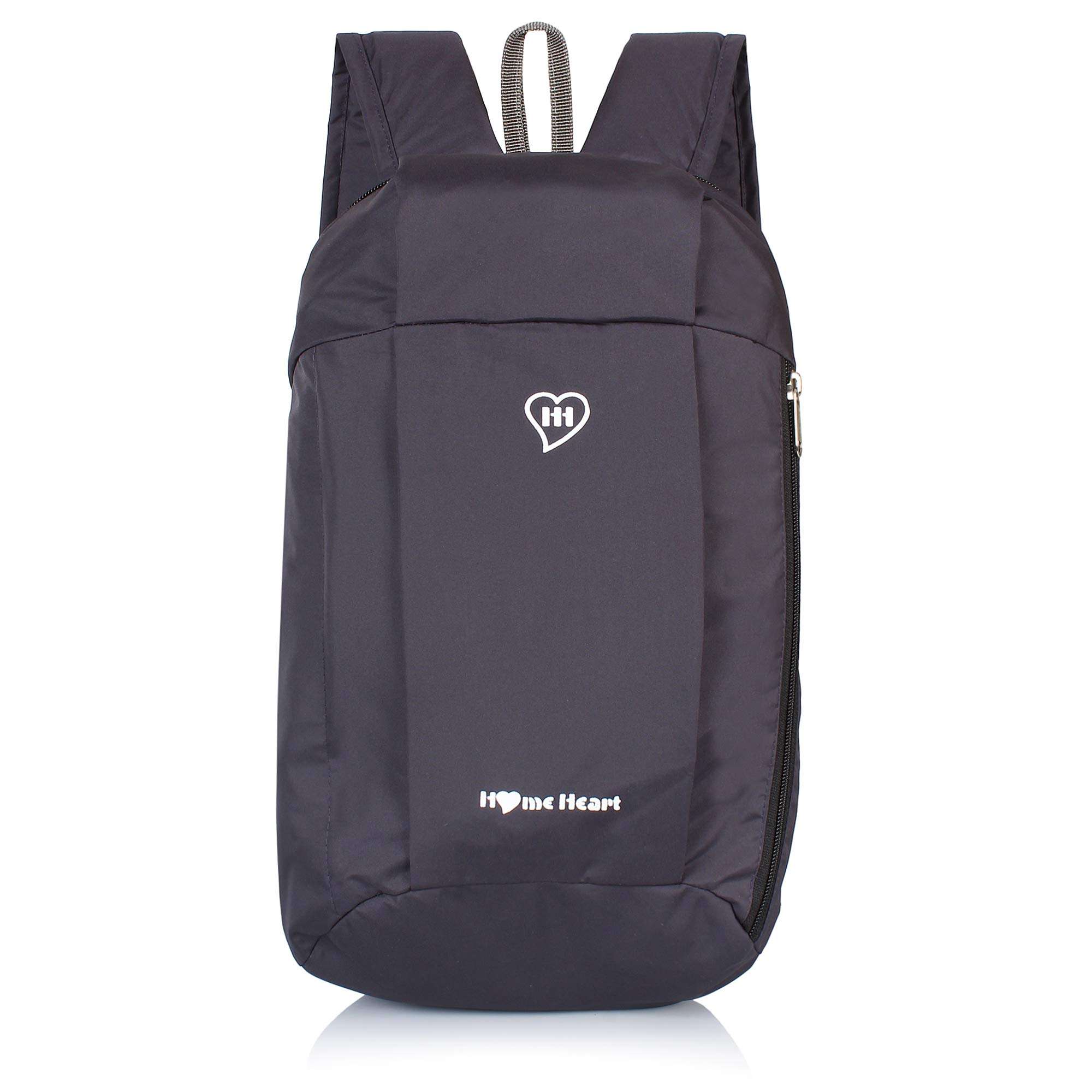 HOME HEART Brands DOMINO Small 16.5x9.5x4.25 inch nylon 10L Backpack, Water Resistant, Outdoor Lightweight Hiking, Daypack Mini Bookbags for Men, Women, Adults, Kids 3