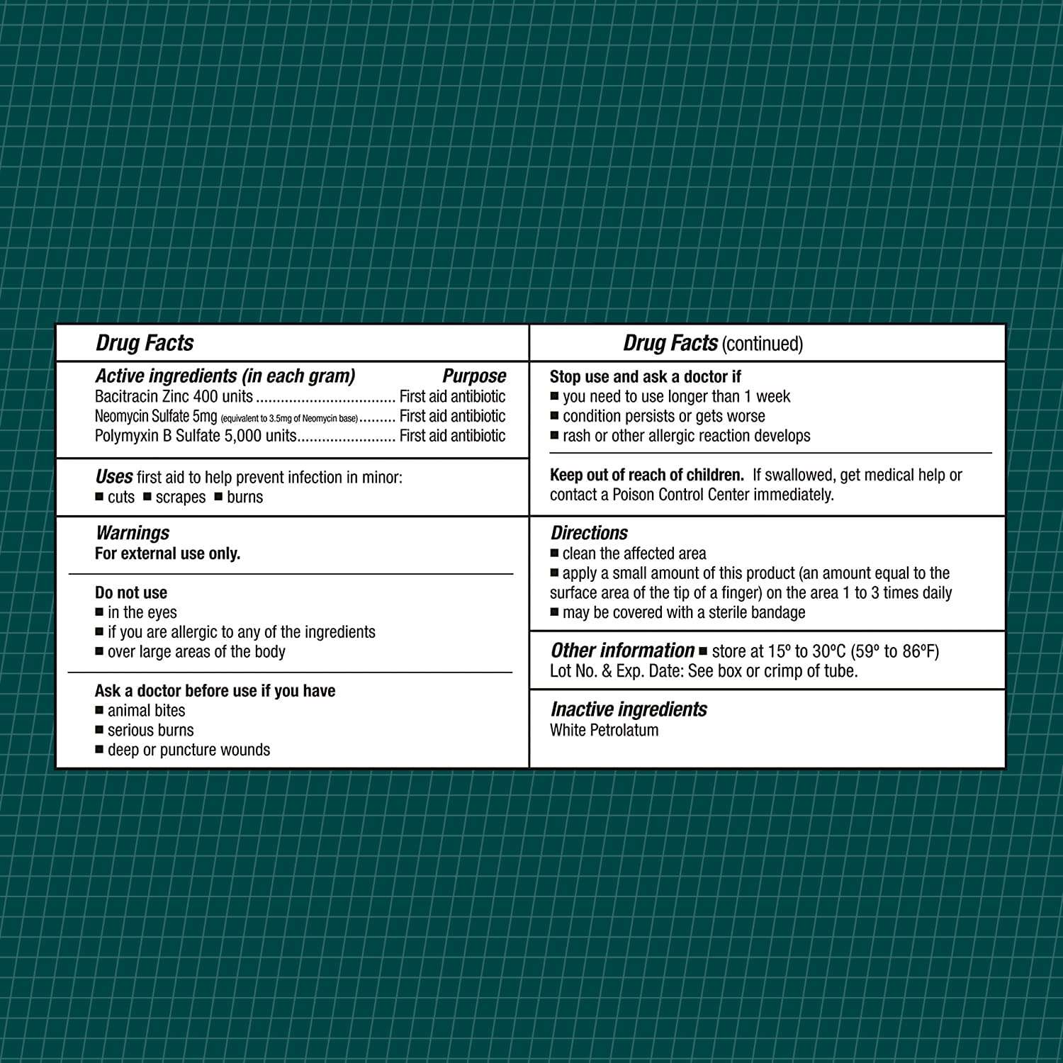 CareAll Triple Antibiotic Ointment 1.0 oz (24 Pack), First Aid Ointment for Minor Scrapes, Cuts, and Burns to Help Guard Against Infection, Compare to The Active Ingredients of Leading Brand 4