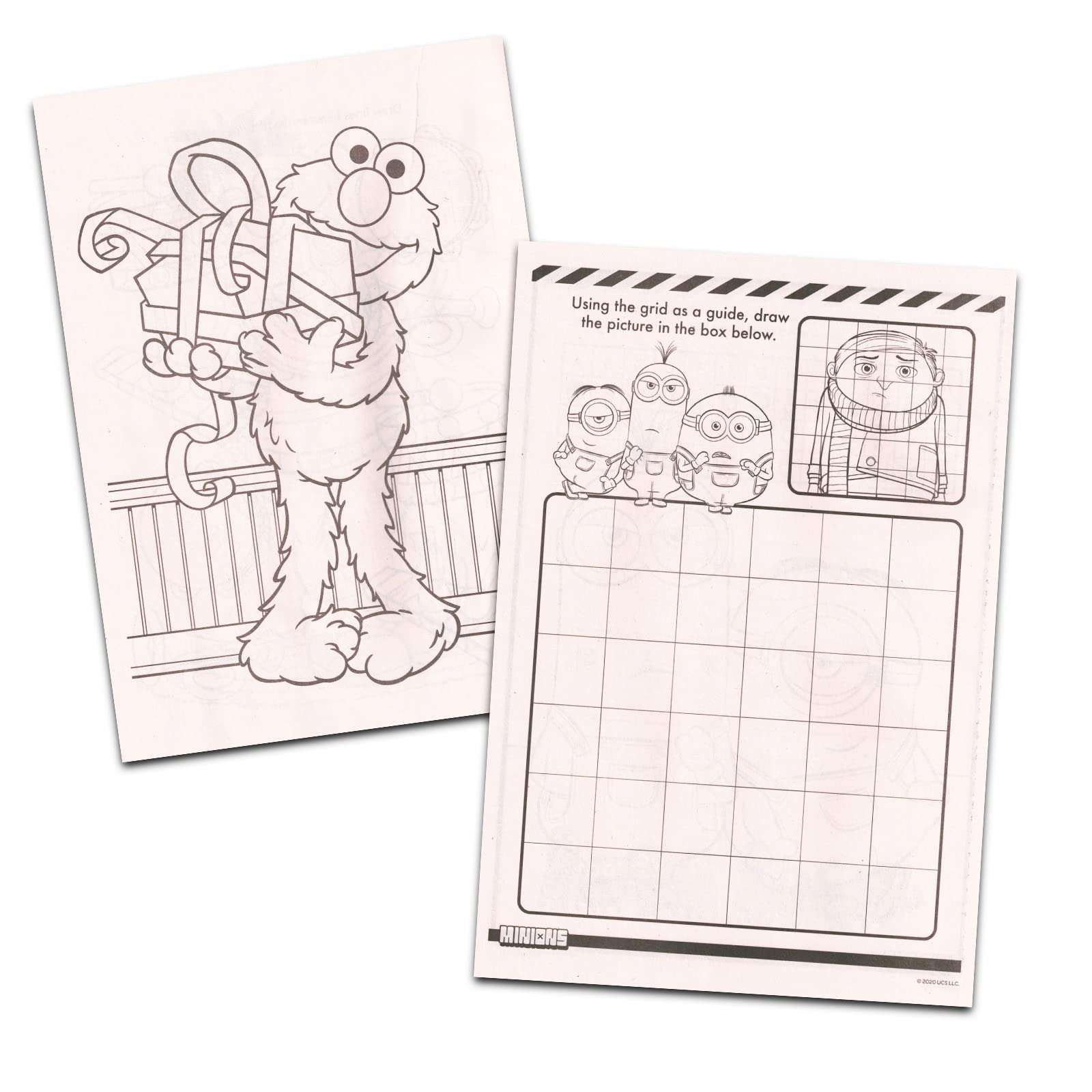 24 Bulk Coloring Books for Toddlers Ages 2-4 - Assorted 24 Licensed Coloring Activity Books for Boys, Girls | Bundle Includes Full-Size Books, Crayons, Stickers, Games, Puzzles, More (No Duplicates) 6