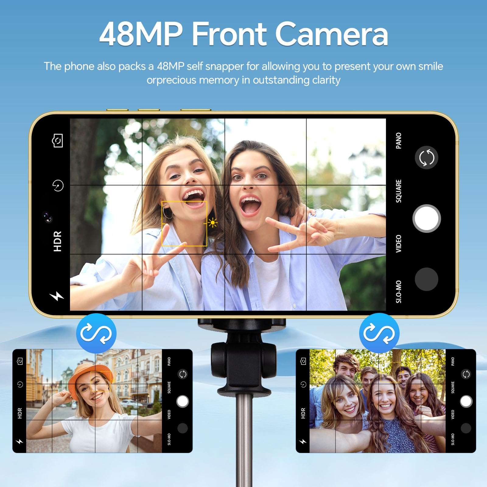 Unlocked Phones, A24 Ultra 5G Cell Phone, 12GB RAM+512GB Storage, Android 14 Smartphone, 6.8'' HD Display, 108MP+48MP Camera, 5000mAh Long-Lasting Battery, Face ID/Dual SIM/WiFi/Bluetooth 6