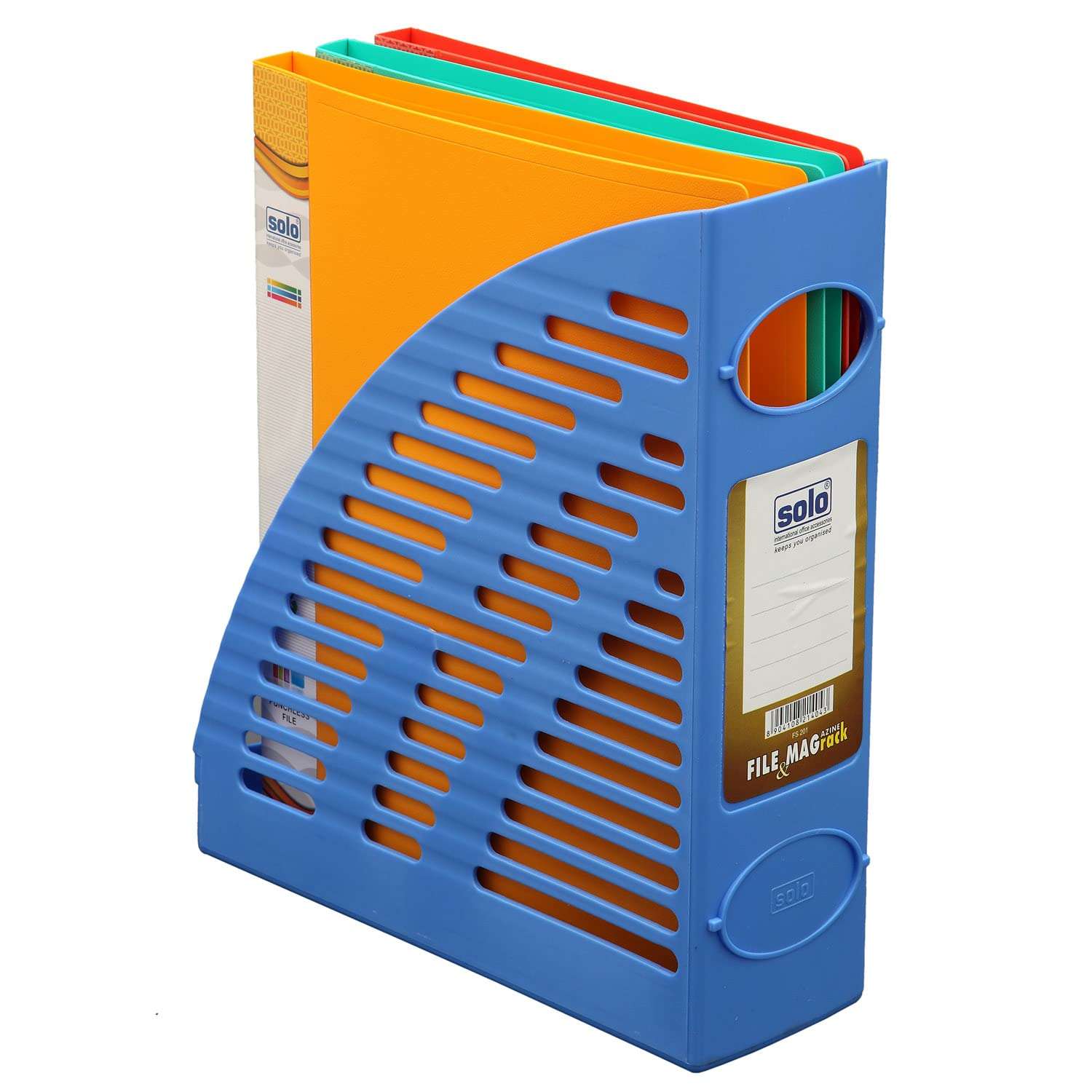 Solo FS- 201 File and Magazine Rack XL - Blue 6