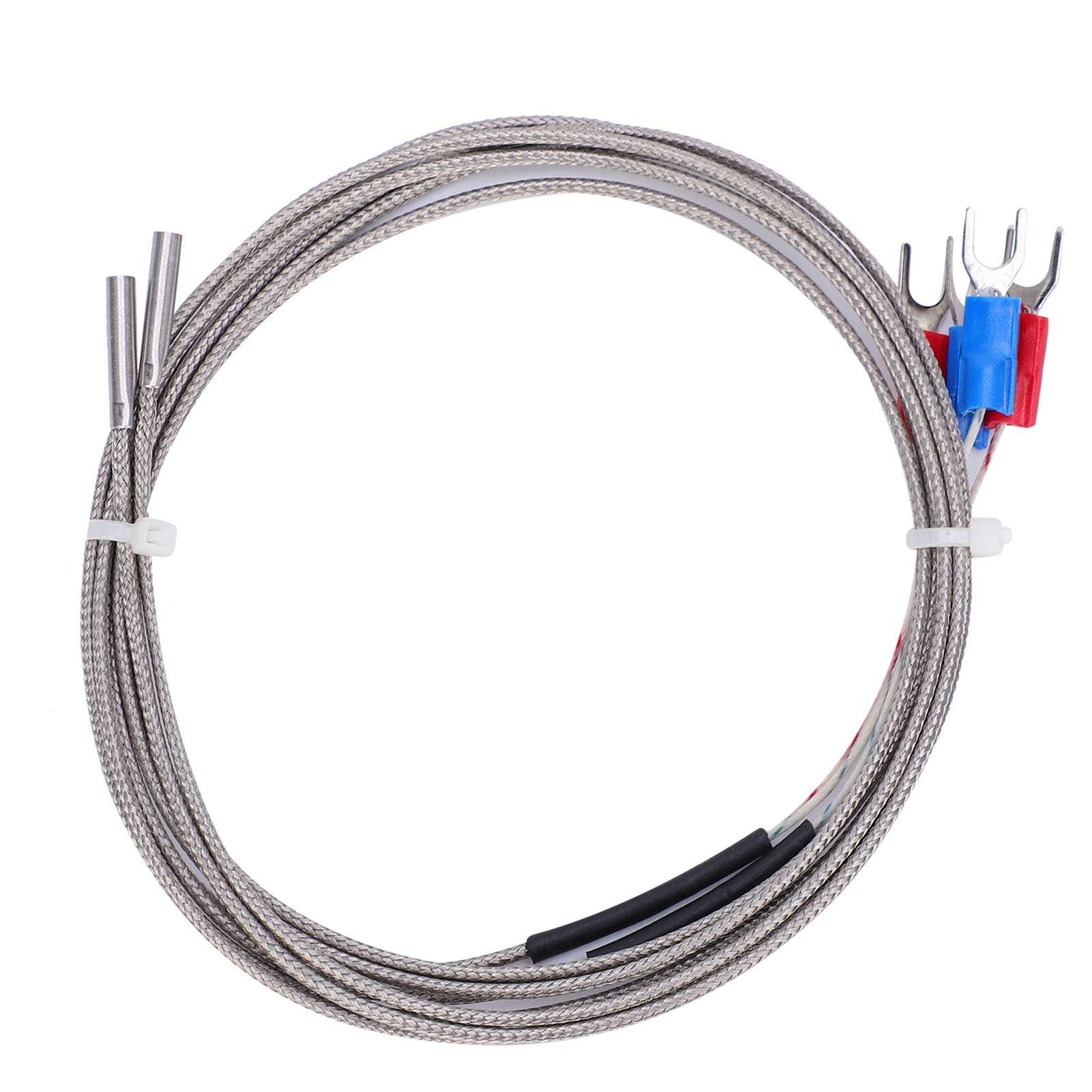 April Gifts Caiqinlen Temperature Sensor, Sturdy Thermocouple, Small Size for Temperature Measuring 3D printing 3D Printer Office Equipment 2