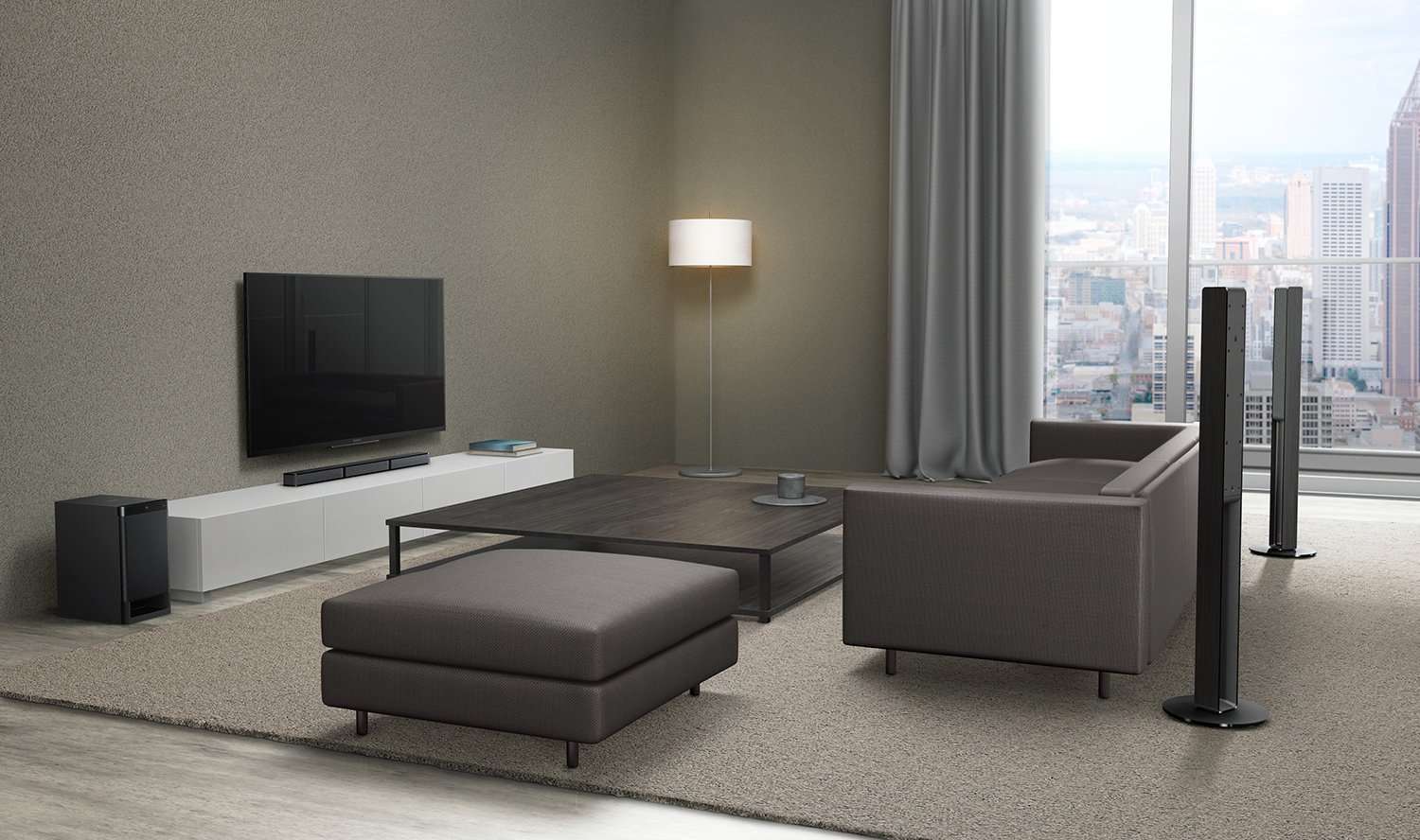 Sony HT-RT40 600 Watt Real 5.1 Channel Wireless Bluetooth Soundbar with Dolby (Black) 5