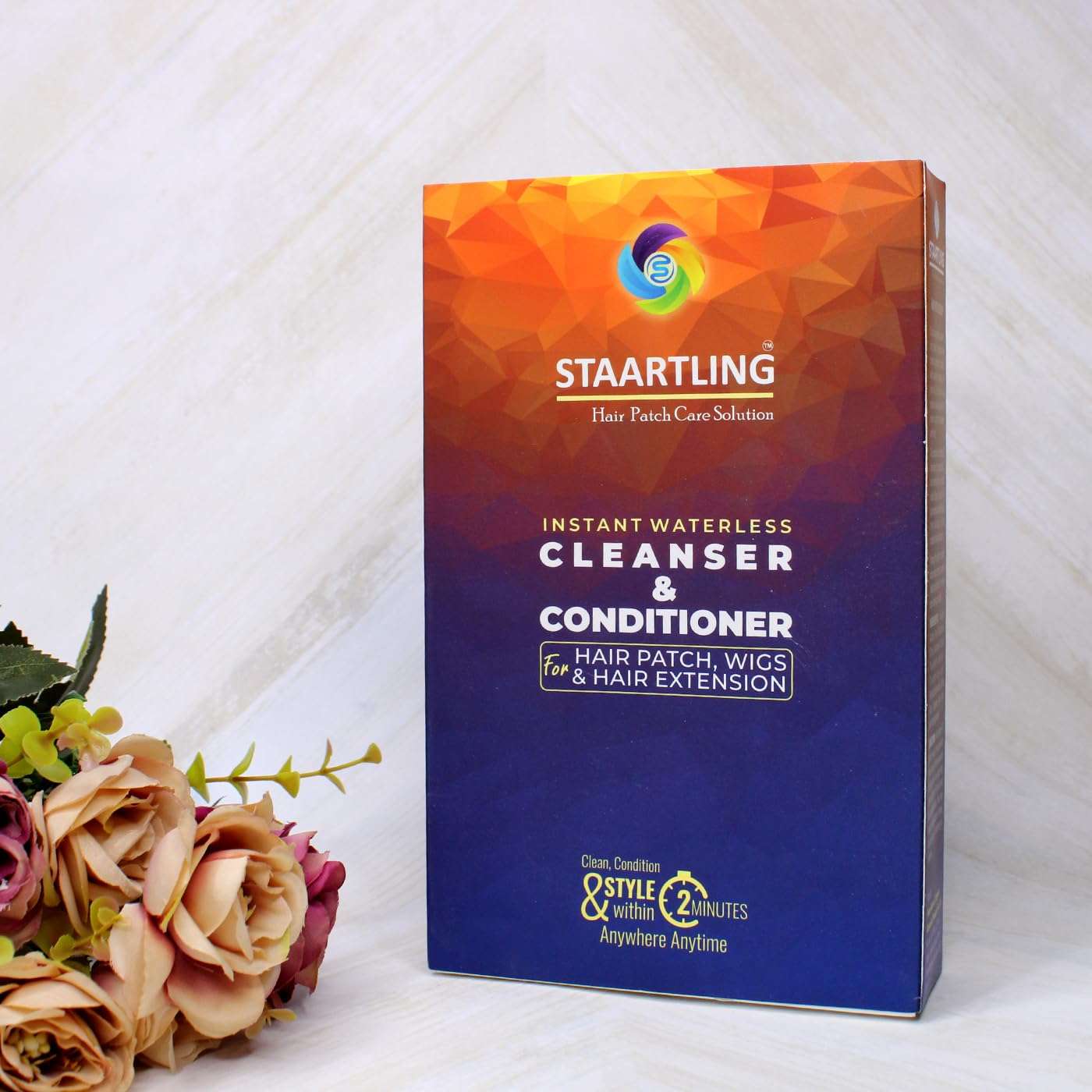 Confidence Hair Patch/Wig/Extension Care Solution Instant Waterless Cleanser and Conditioner Pack of 1 4