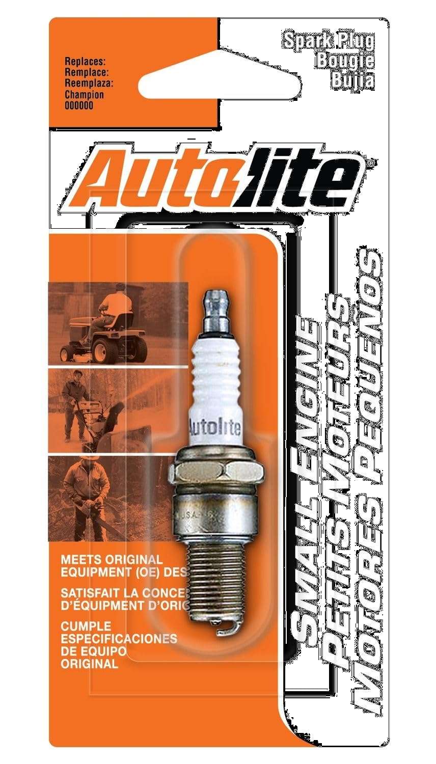 Autolite 255DP-02 CJ8 Outdoor Power Equipment Spark Plug