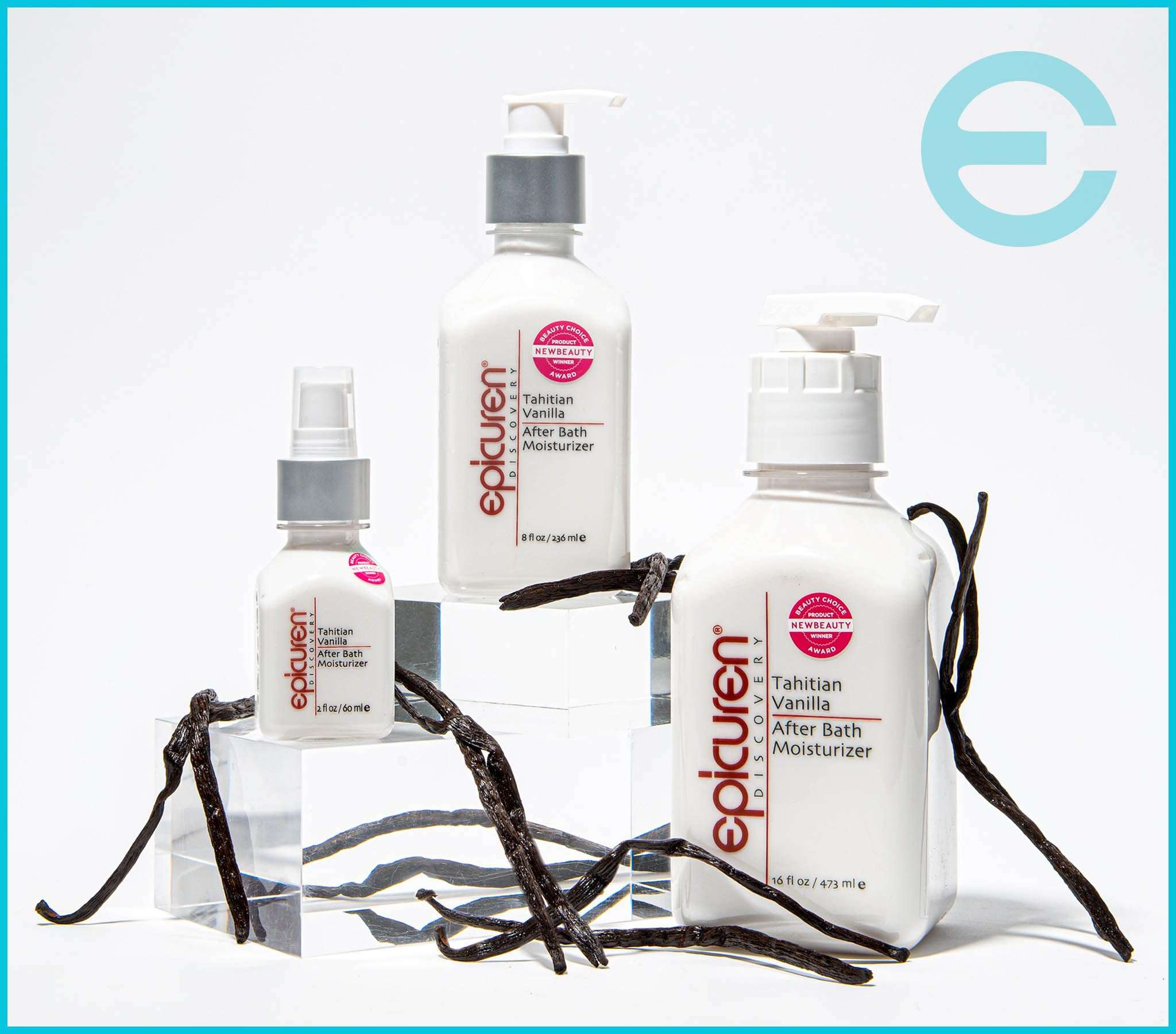 Epicuren Discovery Tahitian Vanilla After Bath Body Moisturizer, 16 oz. 2