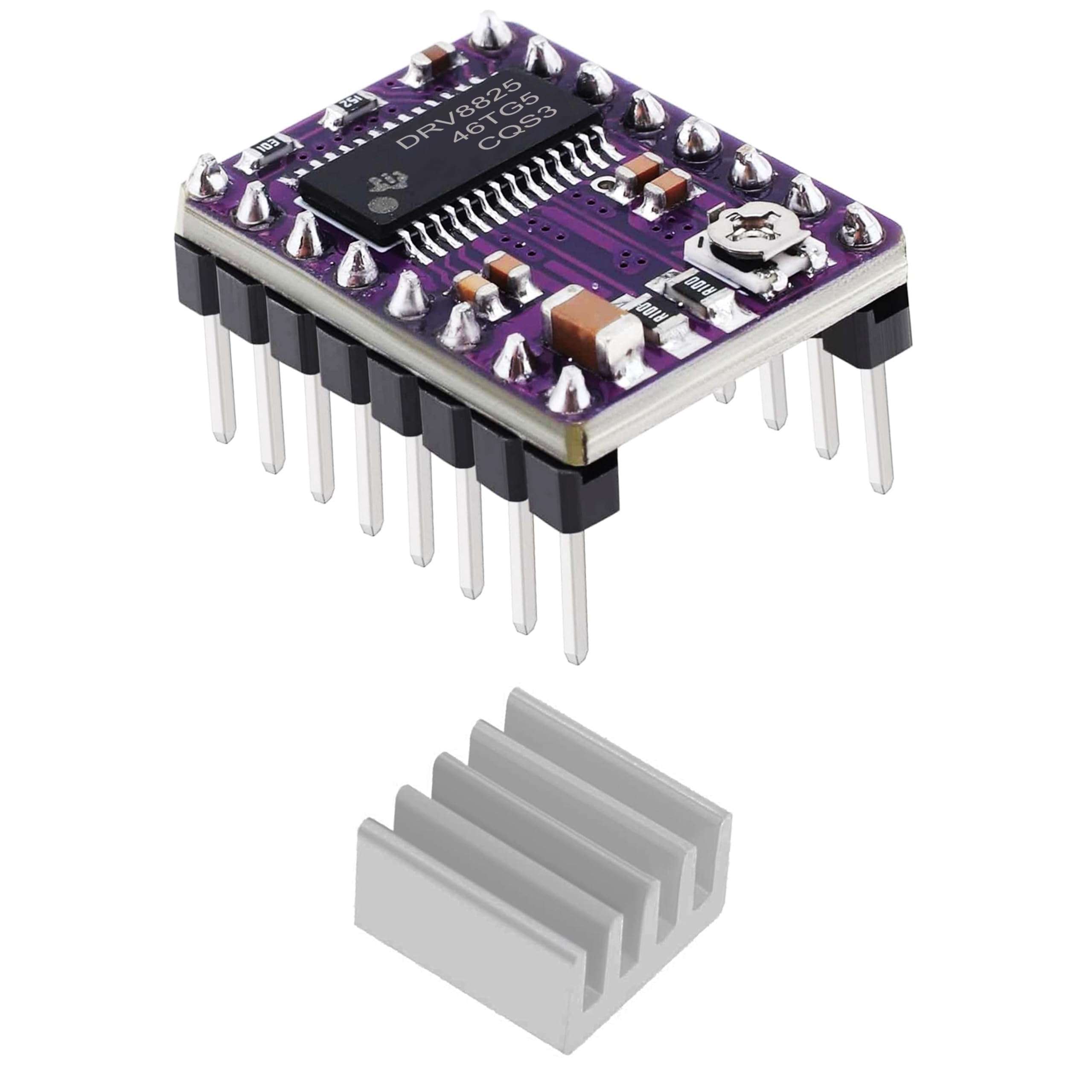 Stepper Motor Driver DRV8825 for Arduino, ESP32, ESP8266, Raspberry Pi – Precision Motor Control Module, 2-Pack 4