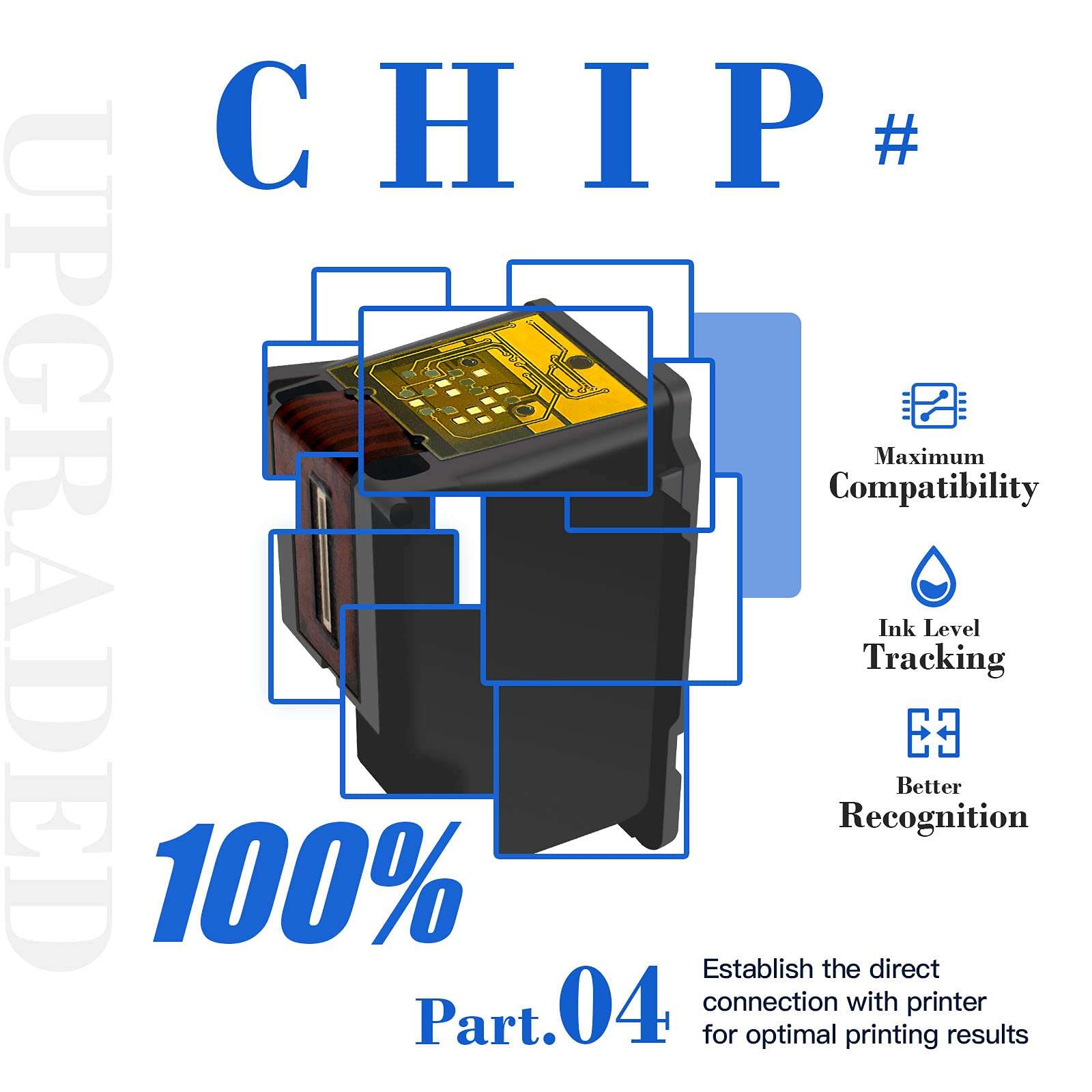 ZepmTek Remanufactured Ink Cartridge Replacement for Canon 210XL 210 PG-210XL PG-210 Black for Pixma MP280 MX410 MP250 MX340 MP495 MX320 MP499 MX350 MP490 MX330 iP2702 iP2700 MP480 MX420 Printer 4