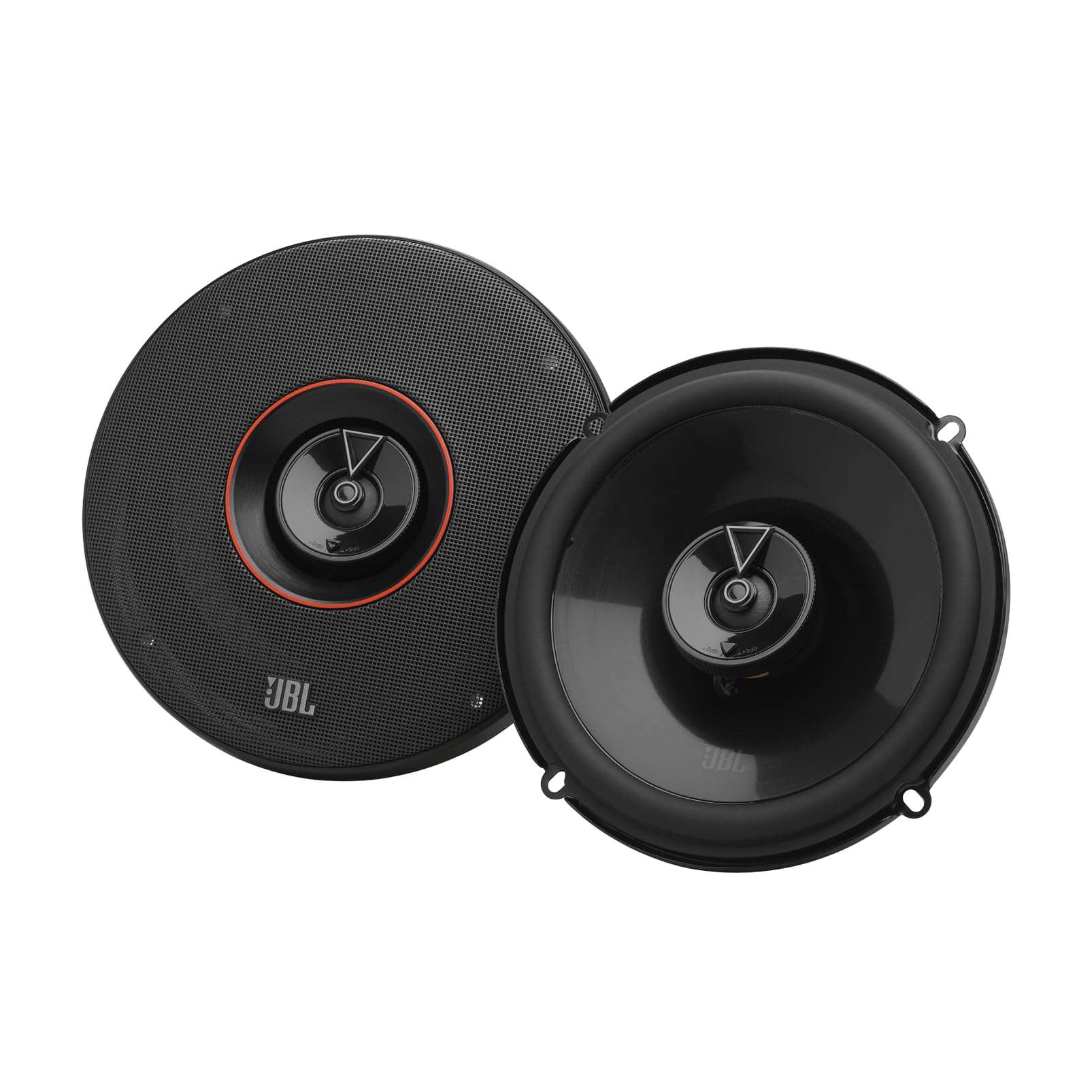 JBL Club 64-6-1/2" (160mm) Two-Way Car Speaker, 60W RMS, 180W Peak, Sensitivity (@ 2.83V): 93dB, Frequency Response: 48Hz – 21kHz, Nominal Impedance: 3.0 ohms 1