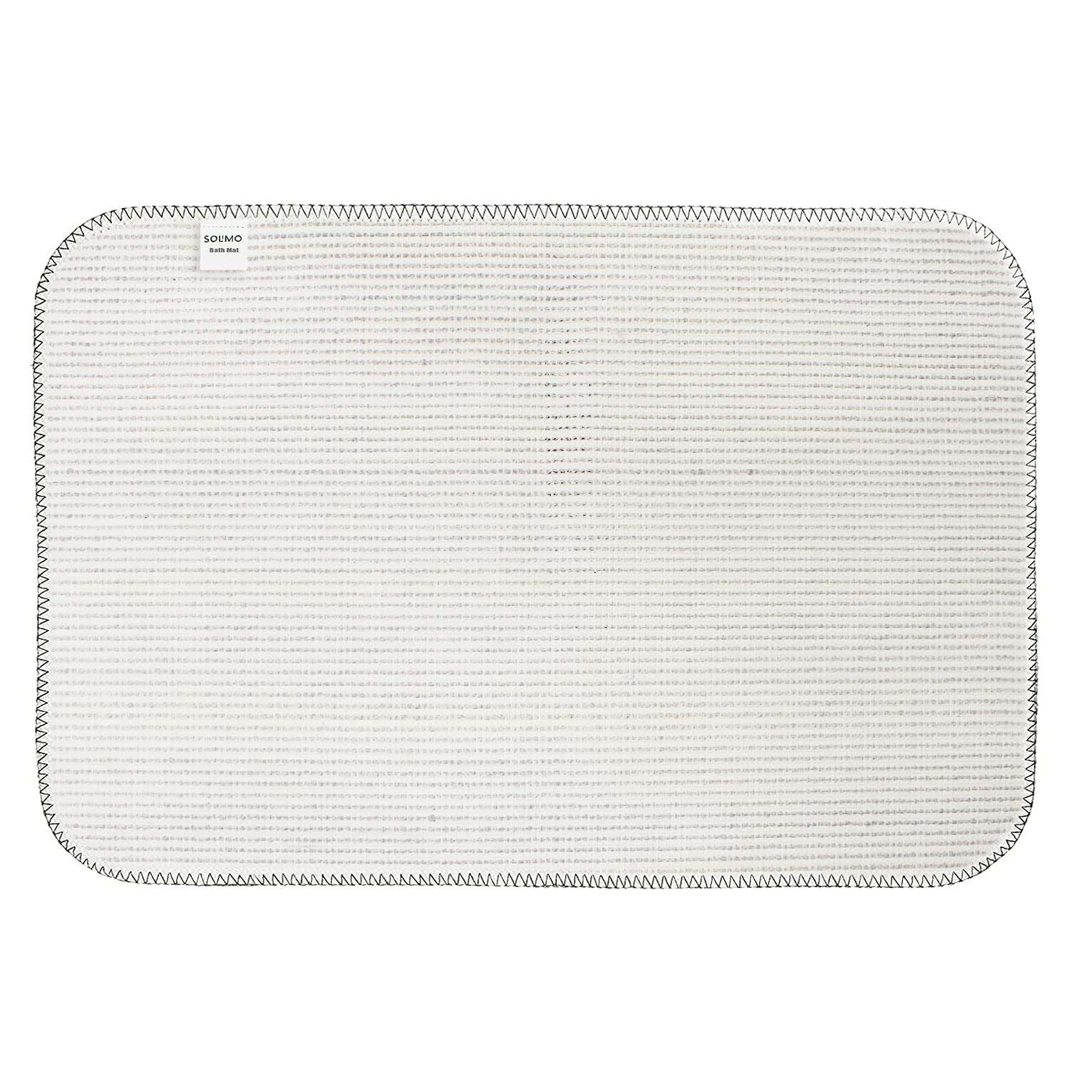 Amazon Brand - Solimo Microfibre Anti-Slip Bathmat, Solid, (Brown, 45cm x 70cm) Set of 2 4