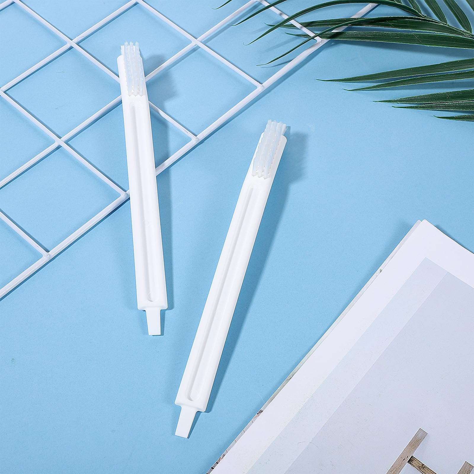 3Pcs Brush to Clean Juicer Machine Toaster Cleaning Brushes for Crevice Soy Milk Maker Small Scrub Brushes for Grater Seafood Blender Tile Grout Kitchen 6