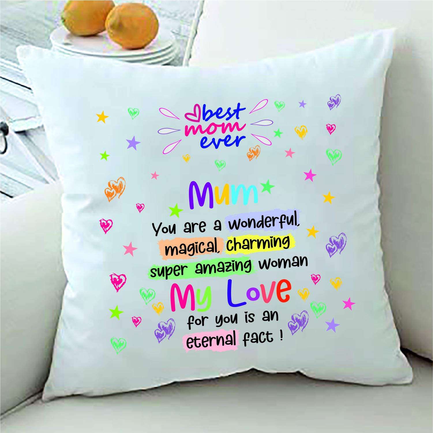 PICRAZEE Gift for MOM | Mummy | Mother Birthday Gift | Women's Day | Mothers Day Gift Combo (1 Printed Coffee Mug, 1 Printed Fridge Magnet, 1 Greeting Card) 3