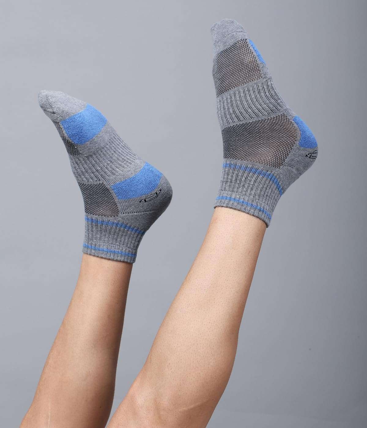 Dollar Sports Ankle Length Cotton Socks For Men's In (Pack of 5) 3