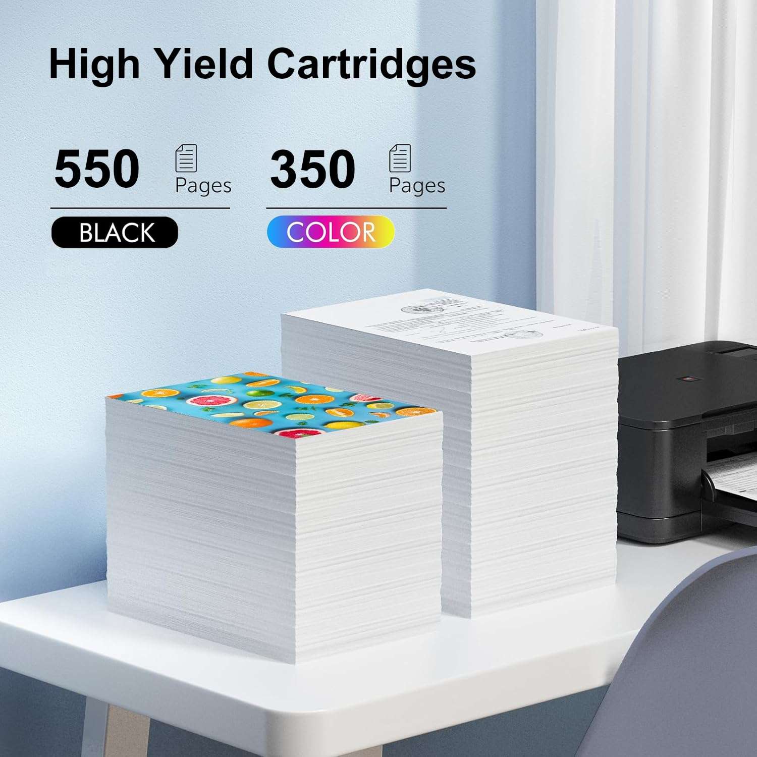 CHOUINKR 232XL Ink Cartridges Remanufactured Replacement for Epson 232XL Ink Cartridge Combo Pack 232 XL with Expression Home XP-4200 XP-4205 WF-2930 WF-2950 (2 Black Cyan Magenta Yellow, 5 Pack) 4