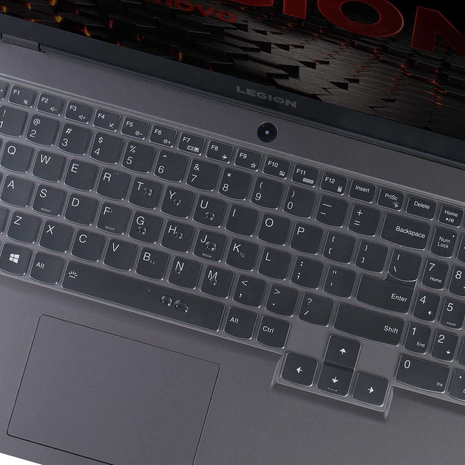 Keyboard Cover for Lenovo Legion 5 Pro Gen 6, Legion 5i Pro 16, Legion 5 15.6 & 17.3, Legion 7i & Legion 5i, Legion 7 & 7i Gen 6, ideaPad Gaming 3i 15 Laptop, Legion 5 Pro Keyboard Cover - TPU 2