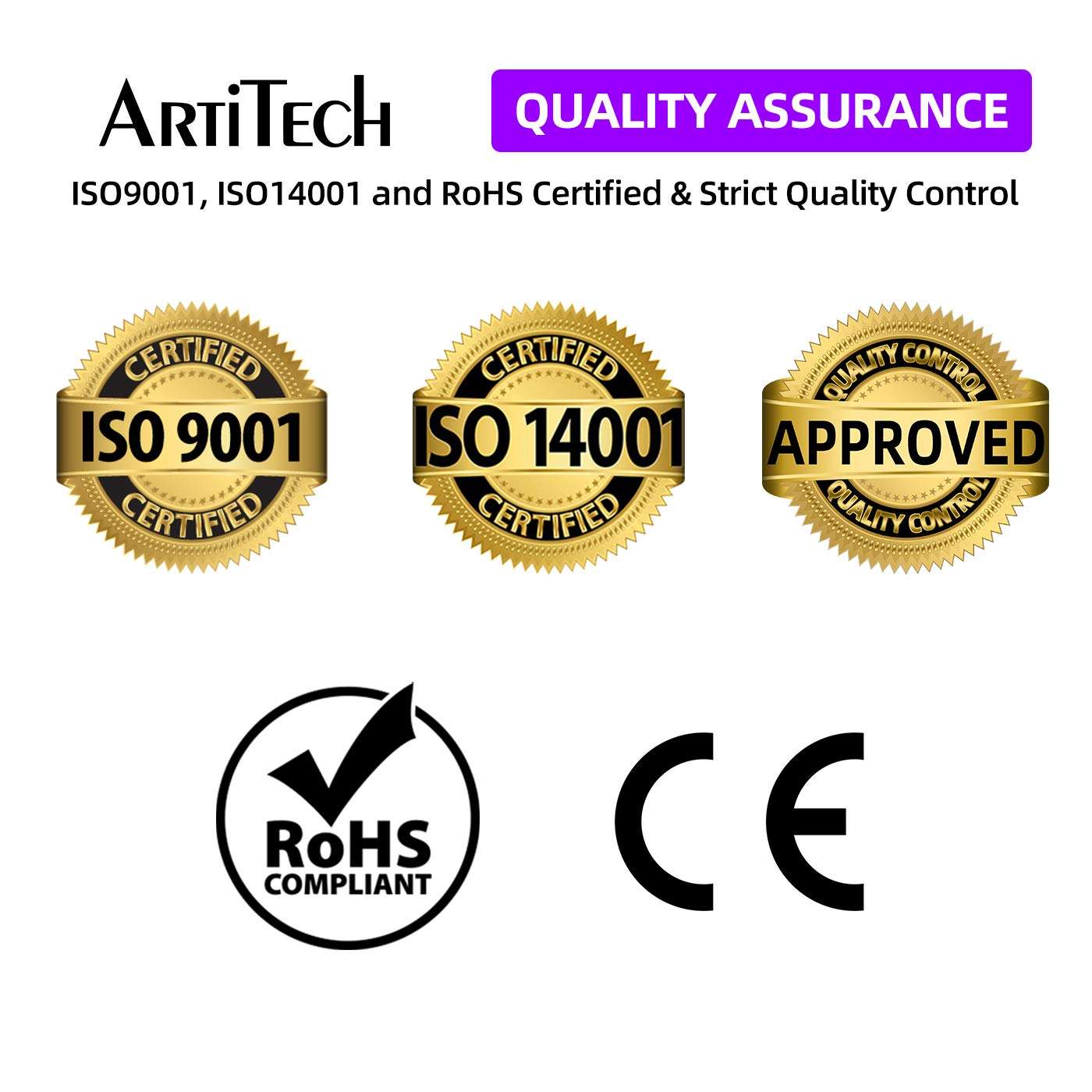 Replace for Dell Series 21 Ink Cartridges Compatible for Dell V515w, V715w, P513w, P713w, V313, V313w, P713w, All-In-One printers 6 Pack, (4 Black and 2 Color) for Dell Series 21, Series 22, Series 23 6