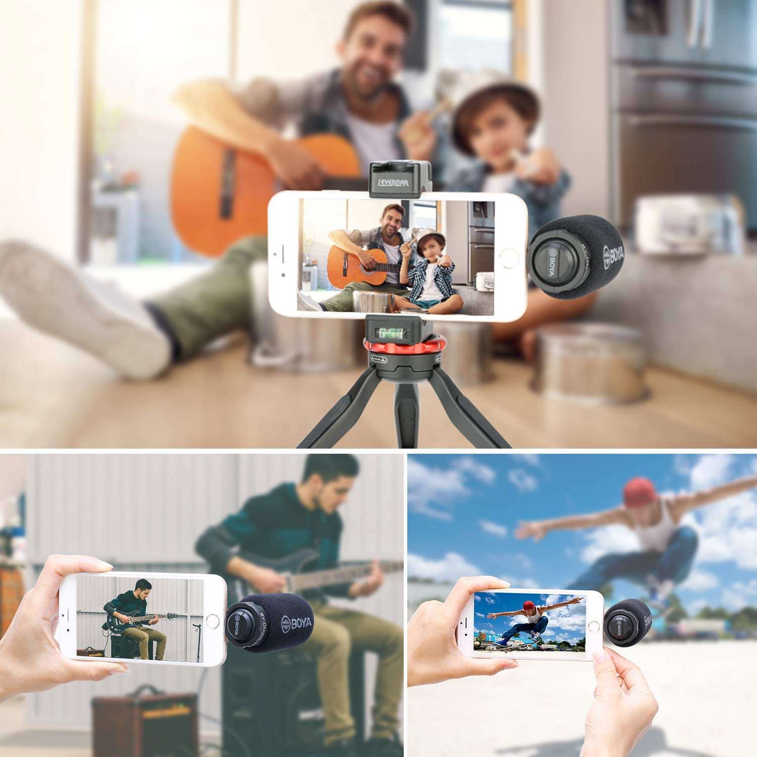 BOYA iPhone Directional Microphone Lightning, Digital Cardioid MFI Lightning Mic with Superb Sound for iPhone 11 x 8 7 7plus iPad iPod Touch iOS Recording YouTube Video Vblog Livestream 3