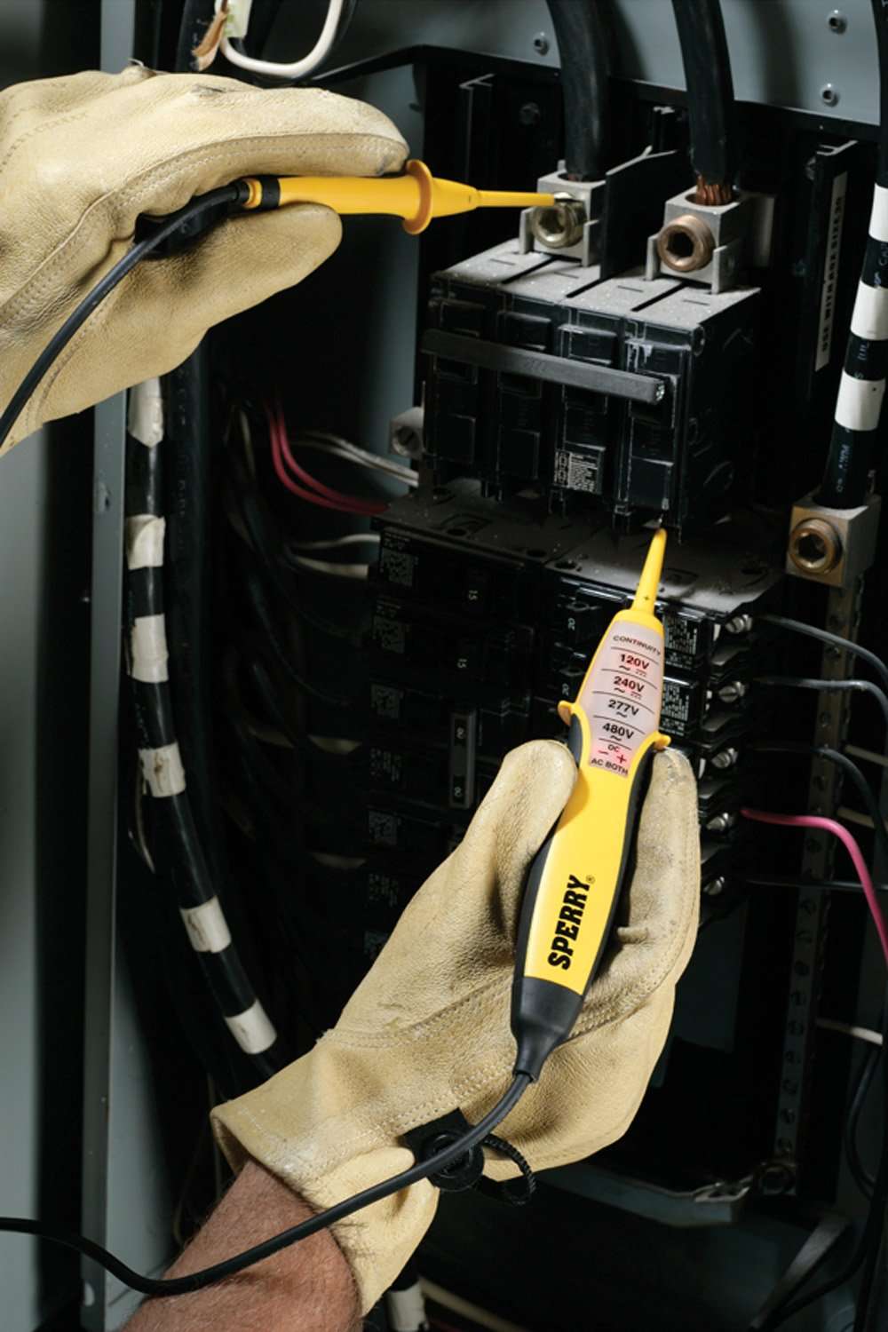 Sperry Instruments ET6207 Heavy-Duty Voltage-Continuity Tester, 1 Pk. , Yellow 4