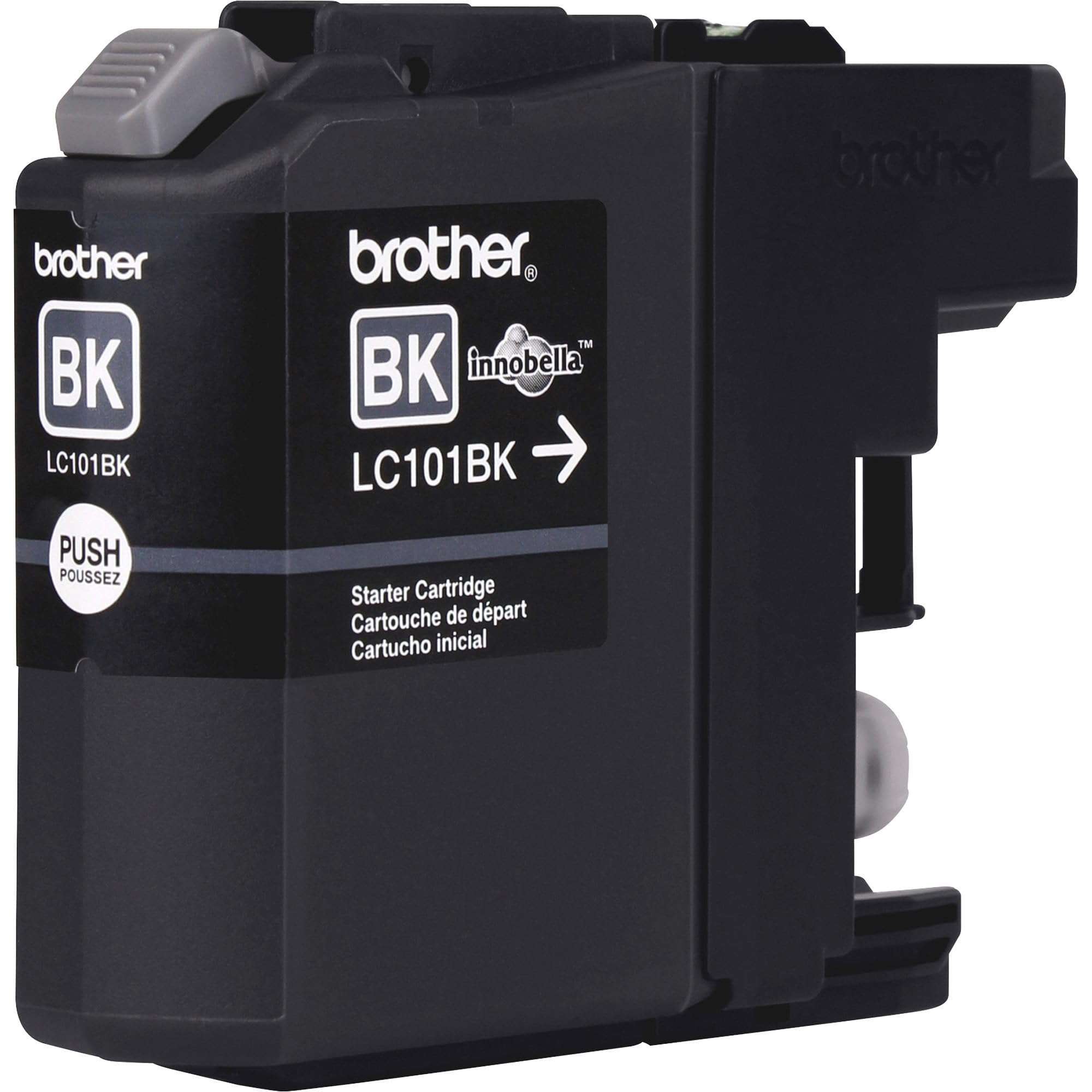 Brother Genuine Standard Yield Black Ink Cartridge, LC101BK, Replacement Black Ink, Page Yield Upto 300 Pages, LC101 6