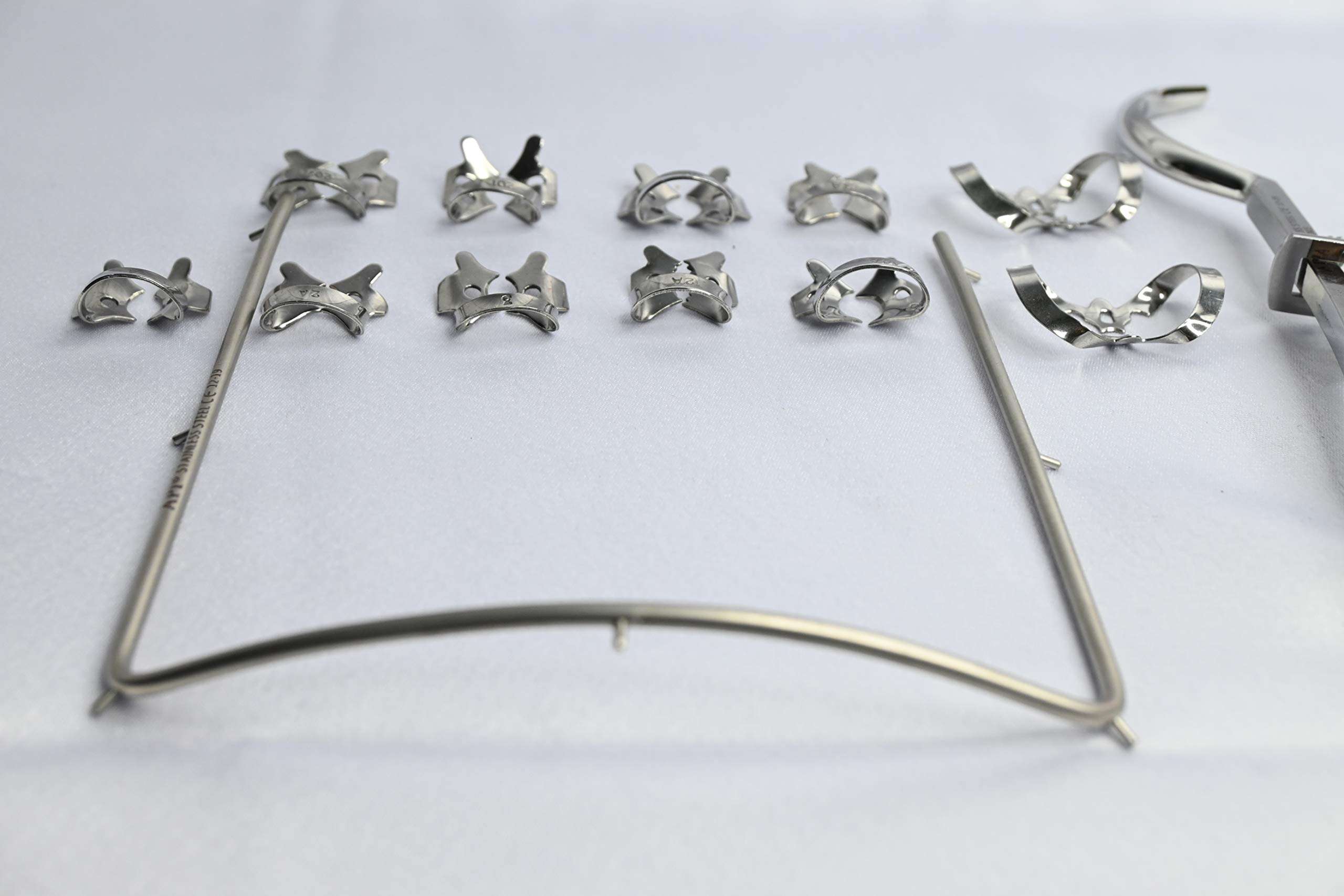 PYRAX API RUBBER DAM KIT With 10 Clamp & Clamp Holder ISO & CE Certified Best Quality 6