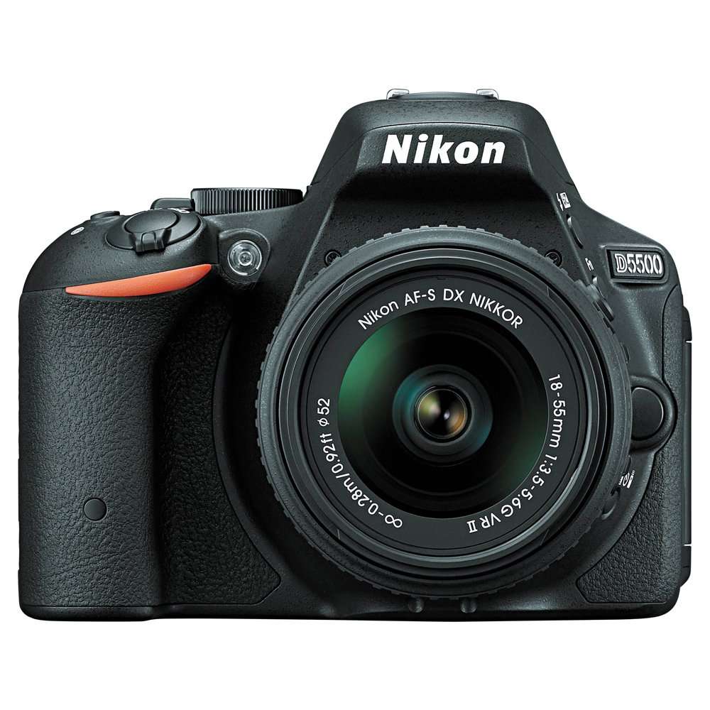 Nikon D5500 Digital Camera Kit with 18-55mm and 70-300mm - Black 2