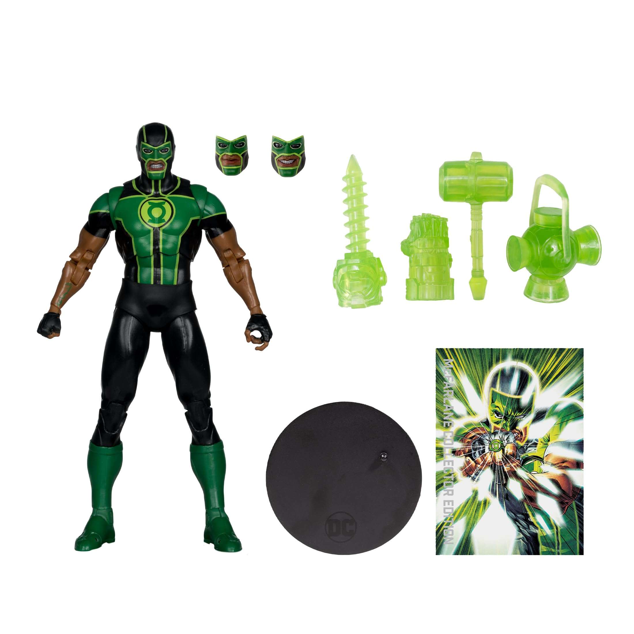 McFarlane Toys - DC Multiverse Green Lantern (Simon BAZ) 7in Figure McFarlane Collector Edition #26