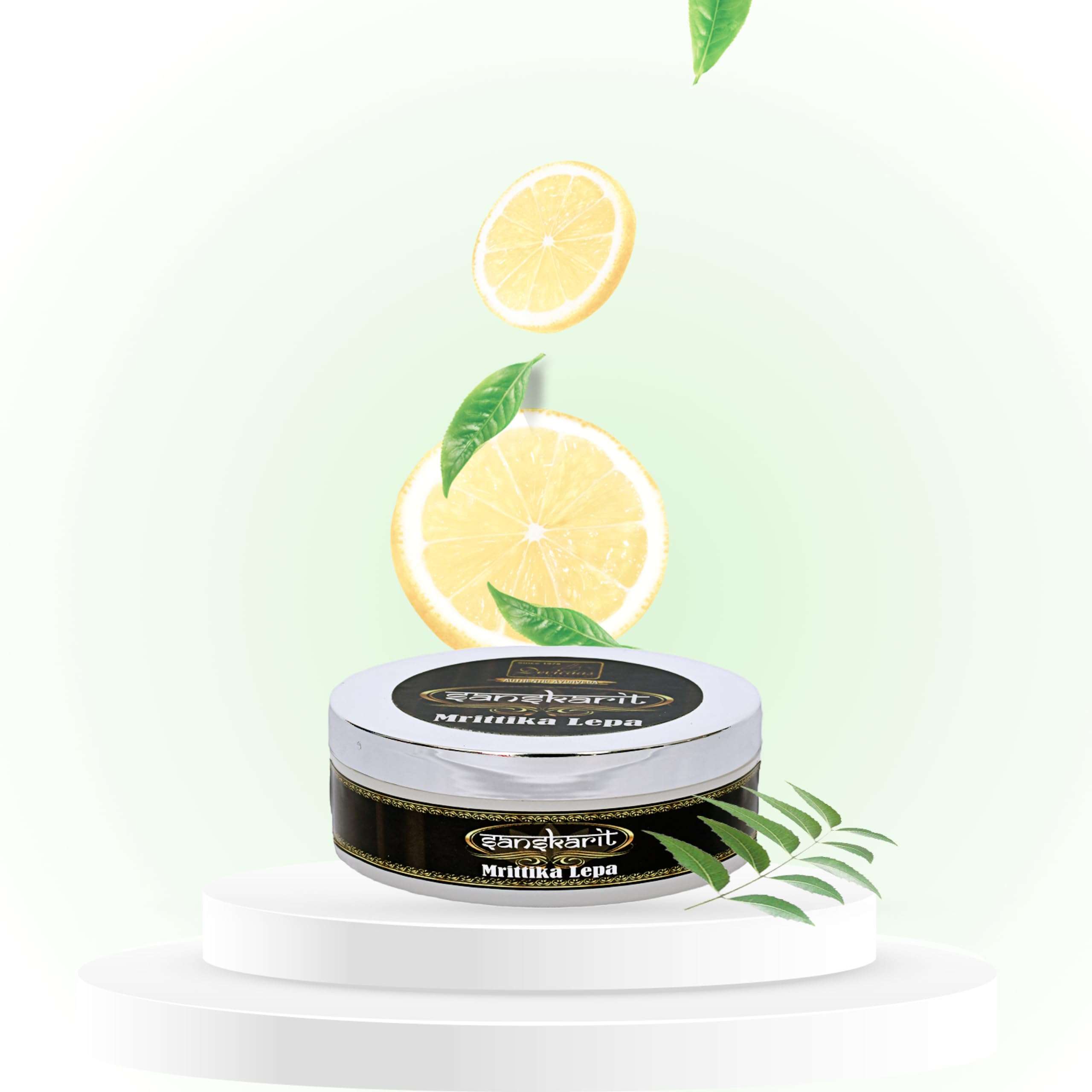 Devicaas Sanskaritt Mrittika Lepa 100G | Helps in Anti-Wrinkle, Antiseptic, Cleansing | Protect Skin from Ageing, Pimples, Blemishes, Wrinkles 5
