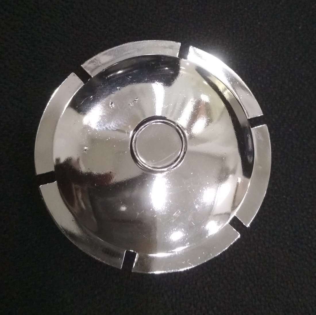 AllExtreme EXTBSAC Rear Suspension Plastic Chrome Axle Cap for Bullet Classic Electra and Standard 350cc and 500cc Motorcycles 1