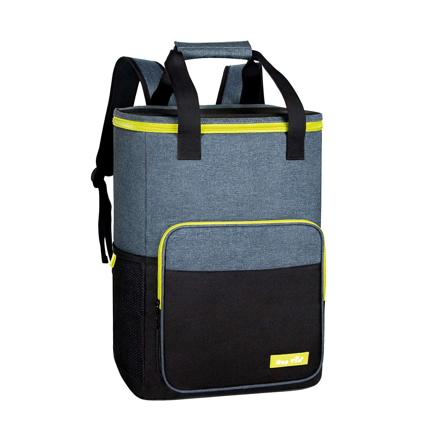 Hap Tim Backpack Cooler Insulated Leak-Proof Cooler Backpack Large Capacity 30 Cans Soft Cooler Bag for Men Women to Picnics, Hiking, Camping, Beach, Lunch, Park or Day Trips(13760BK-G)