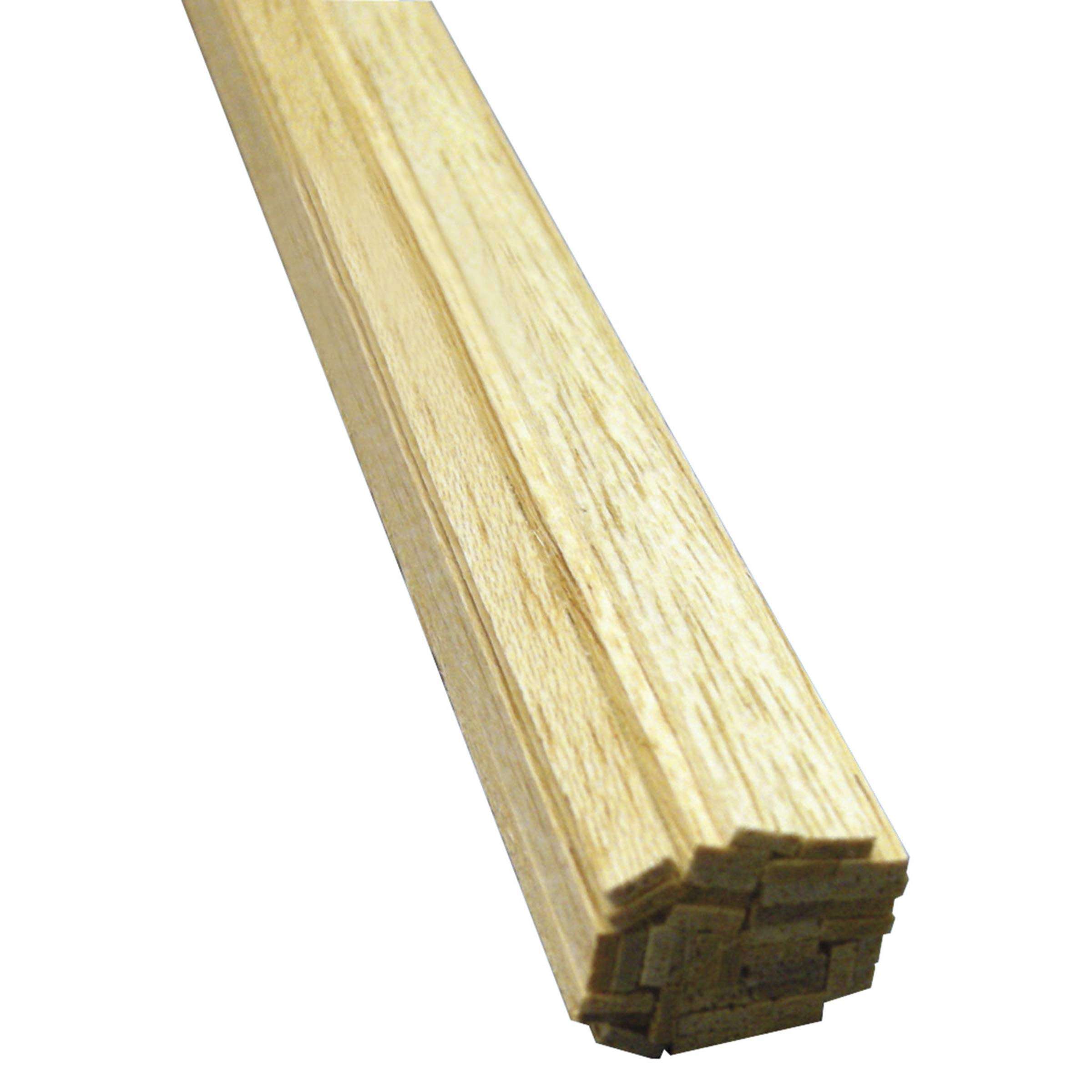 SAUNDERS MIDWEST LLC BALSAWOOD .0625INX.1875INX36IN, Multicolor 1