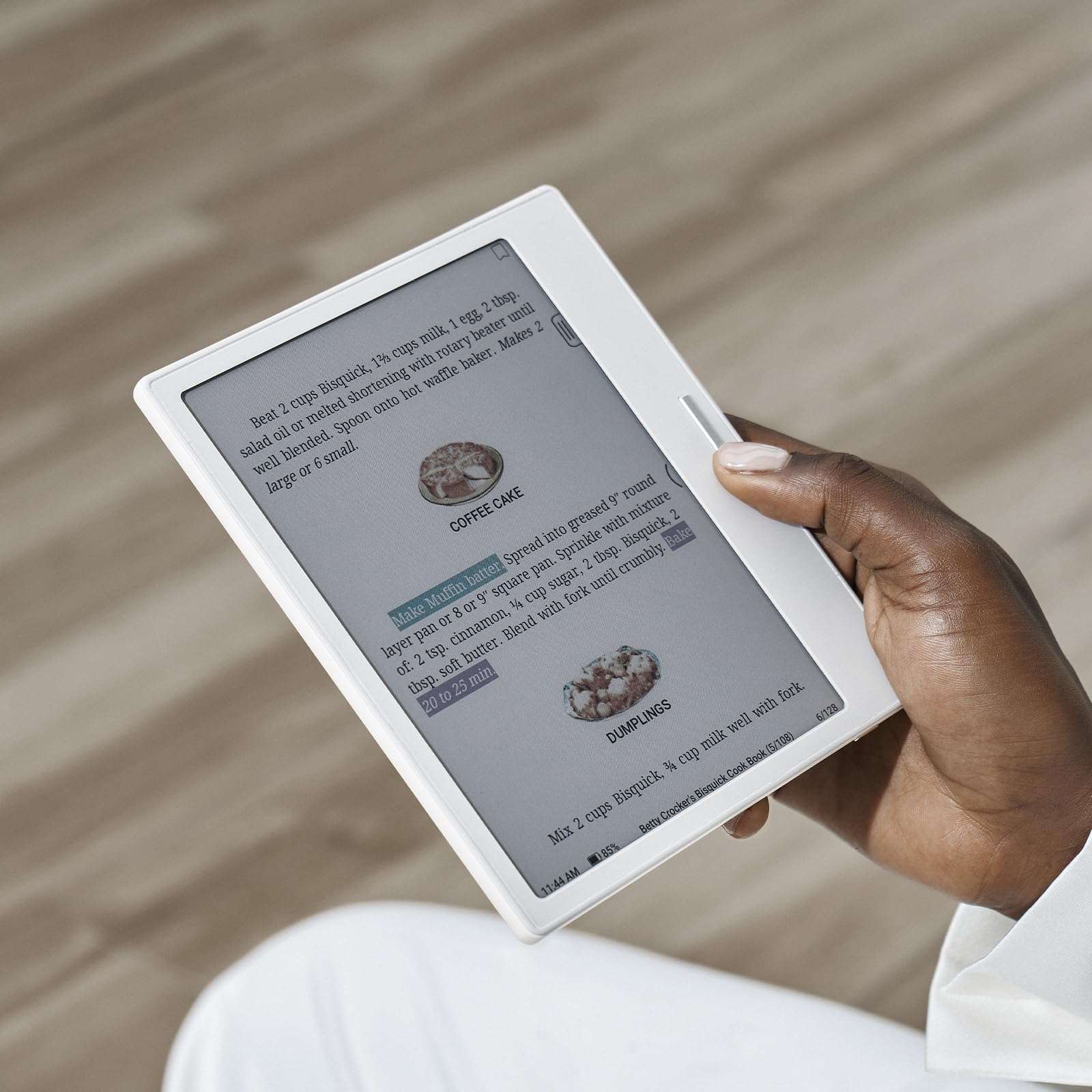 BOOX Go Color 7 ePaper Tablet 7" Colour 64 GB Android 12 E-Ink Front Light BT WiFi (White) 5