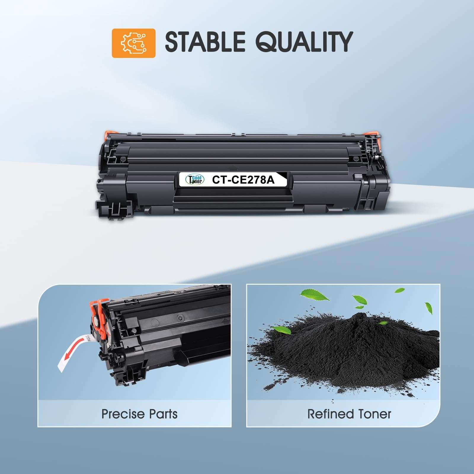 78A CE278A Black Toner Cartridge Replacement for HP 78A CE278A Toner Cartridge for HP Laserjet P1606dn 1536dnf MFP M1536dnf 1606dn P1606 P1566 P1560 Printer Ink -4 Pack 5