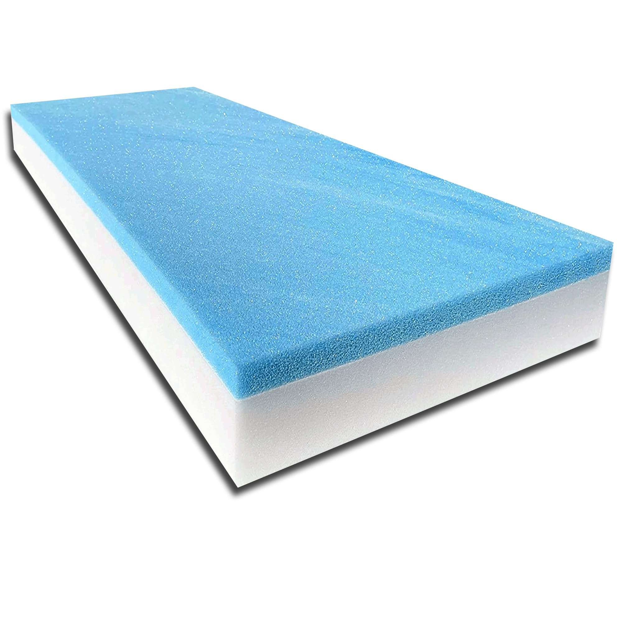 FoamTouch 4" Height x 35" Width x 79" Length Camper/RV bunk Mattress with Gel Memory Foam -No Cover