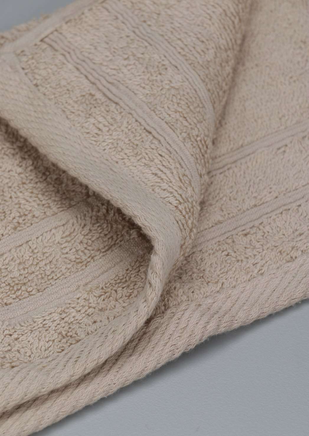 AVI Living Everyday Face Towel Set| Pack of 4| Pieces, 12"x12"| 500 GSM| Super Absorbent, Women Men & Children's, Ultra Soft, Premium Cotton| Color: Beige 3