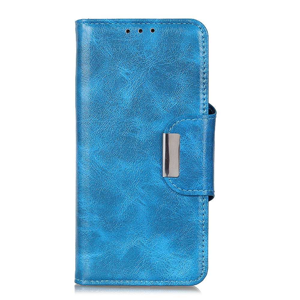 Futanwei Flip Case for Motorola One 5G UW Ace/One 5G Ace 6.7" | Motorola One 5G UW Ace Case | Motorola One 5G Ace Case | Premium PU Leather Wallet Case | Built-in 6 Card Slots &1 Money Pocket | Blue 3