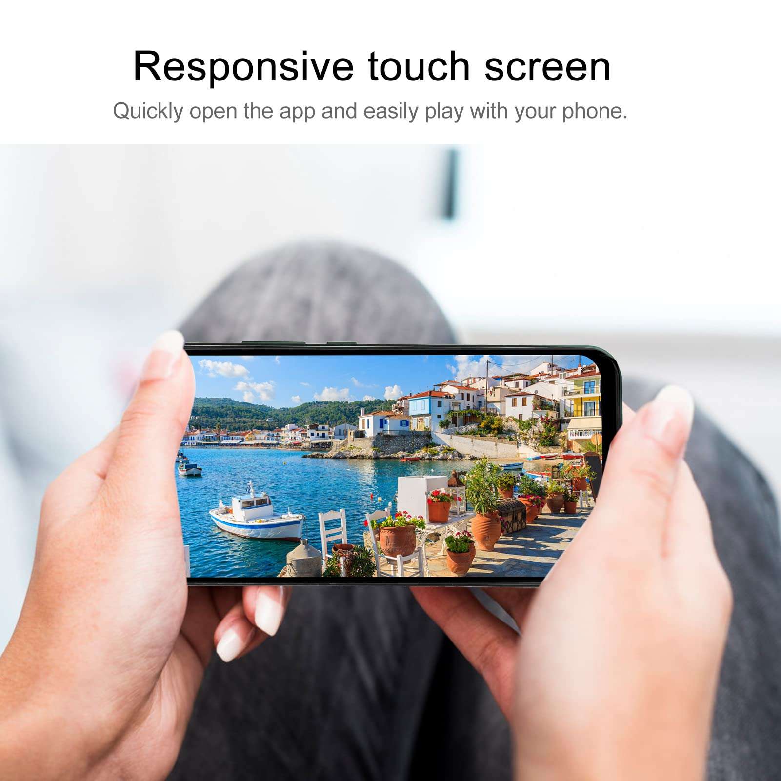 Zyyini S22 Ultra Smartphone, Unlocked Cell Phone with HD Screen, 16GB 64GB, Dual Card Dual Standby Support Face Recognition, Mobile Phone for Android 11 (Green) 2