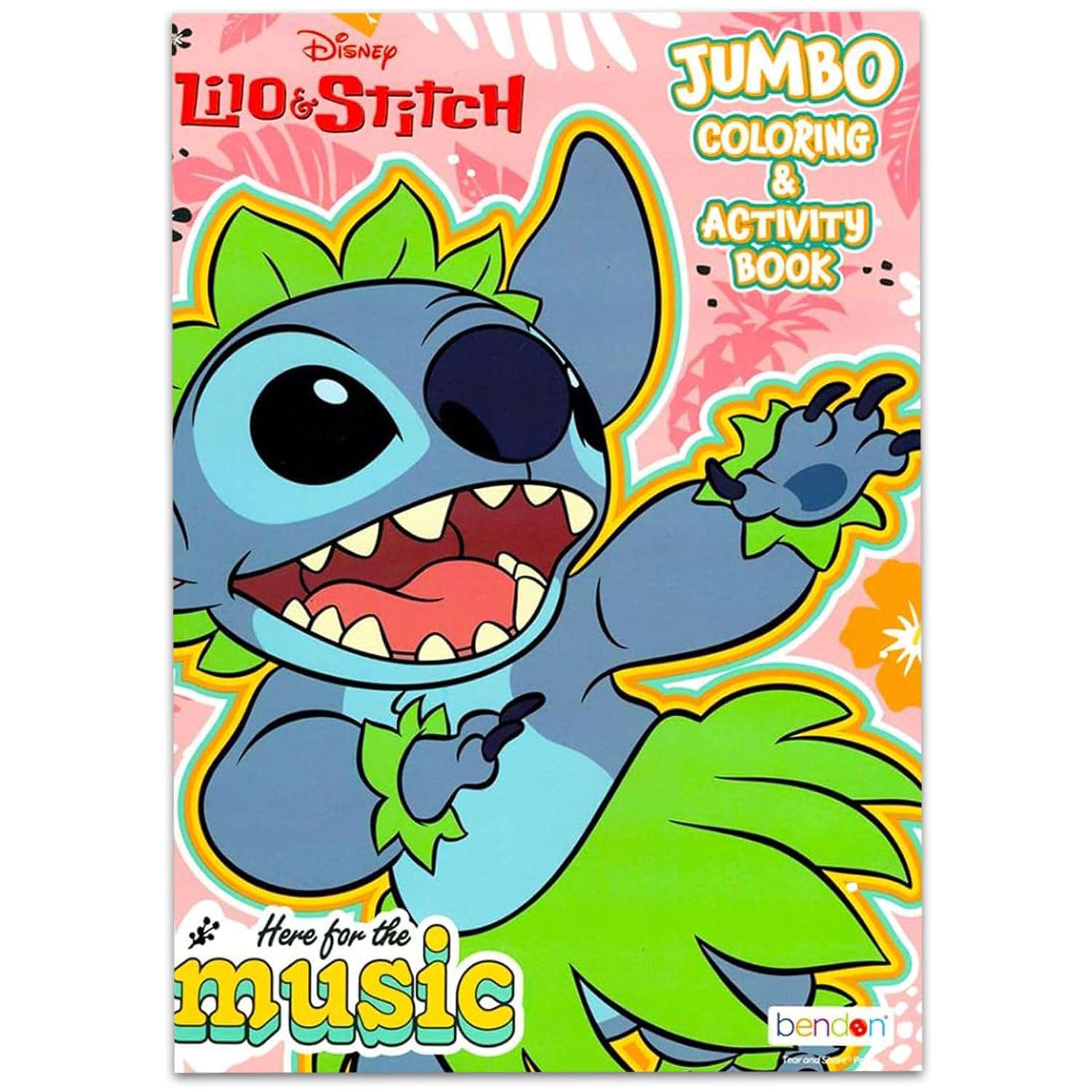 Disney Lilo and Stitch Coloring Book Super Set for Kids - 2 Jumbo Stitch Activity Books with Coloring Pages, Stickers, Games, Puzzles, and More | Disney Lilo and Stitch Coloring Bundle 3