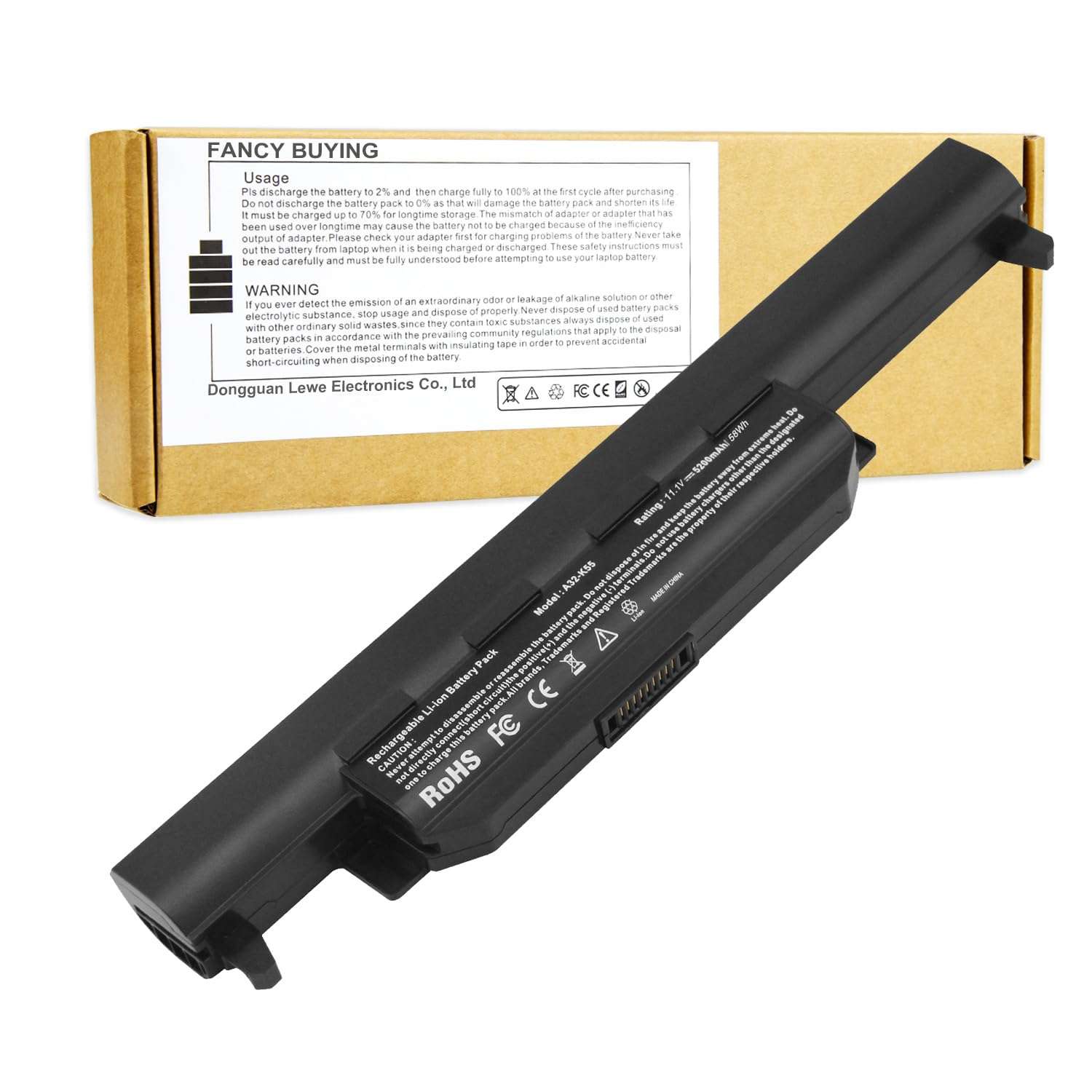 Fancy Buying A32-K55 Laptop Battery for ASUS A33-K55 A41-K55 A45 A55 A75 F45 F55 F75 K45 K55 K75 R400 R403 R500 R503 R700 R704 U57 X45 1