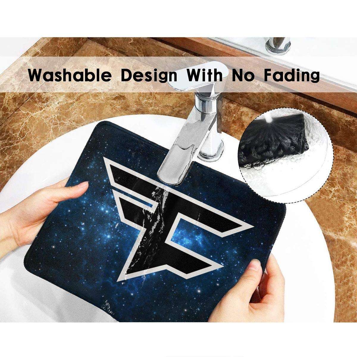 Fa-ze Cl-an Multiple Size Professional Gaming Mouse Pad, Mousepad Rectangle Non-Slip Rubber Mouse Pads 7 X 8.6 in 3